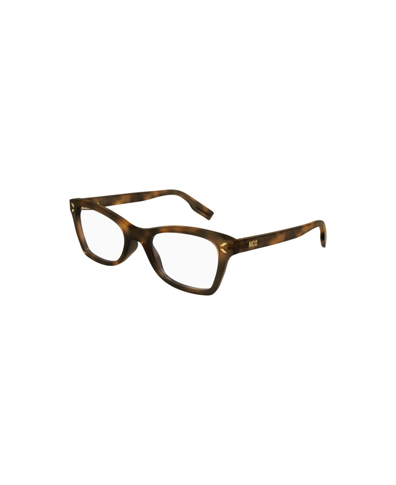 McQ Alexander McQueen MQ0347 xs Glasses - Tartarugato Marrone