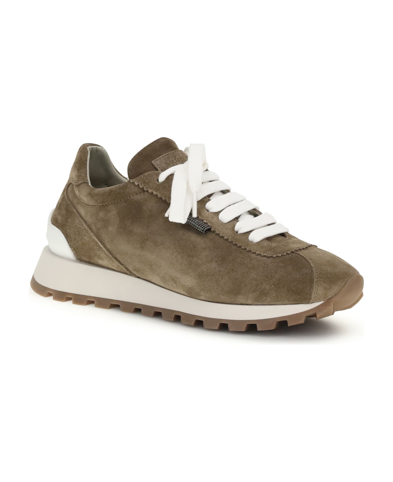 Brunello Cucinelli Sneakers With Iconic Embellishments