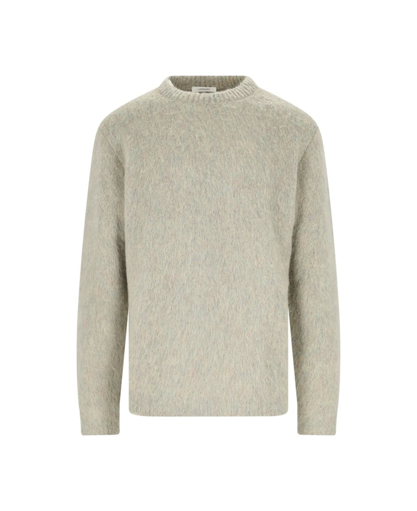 Lemaire Brushed Sweater - NEUTRALS