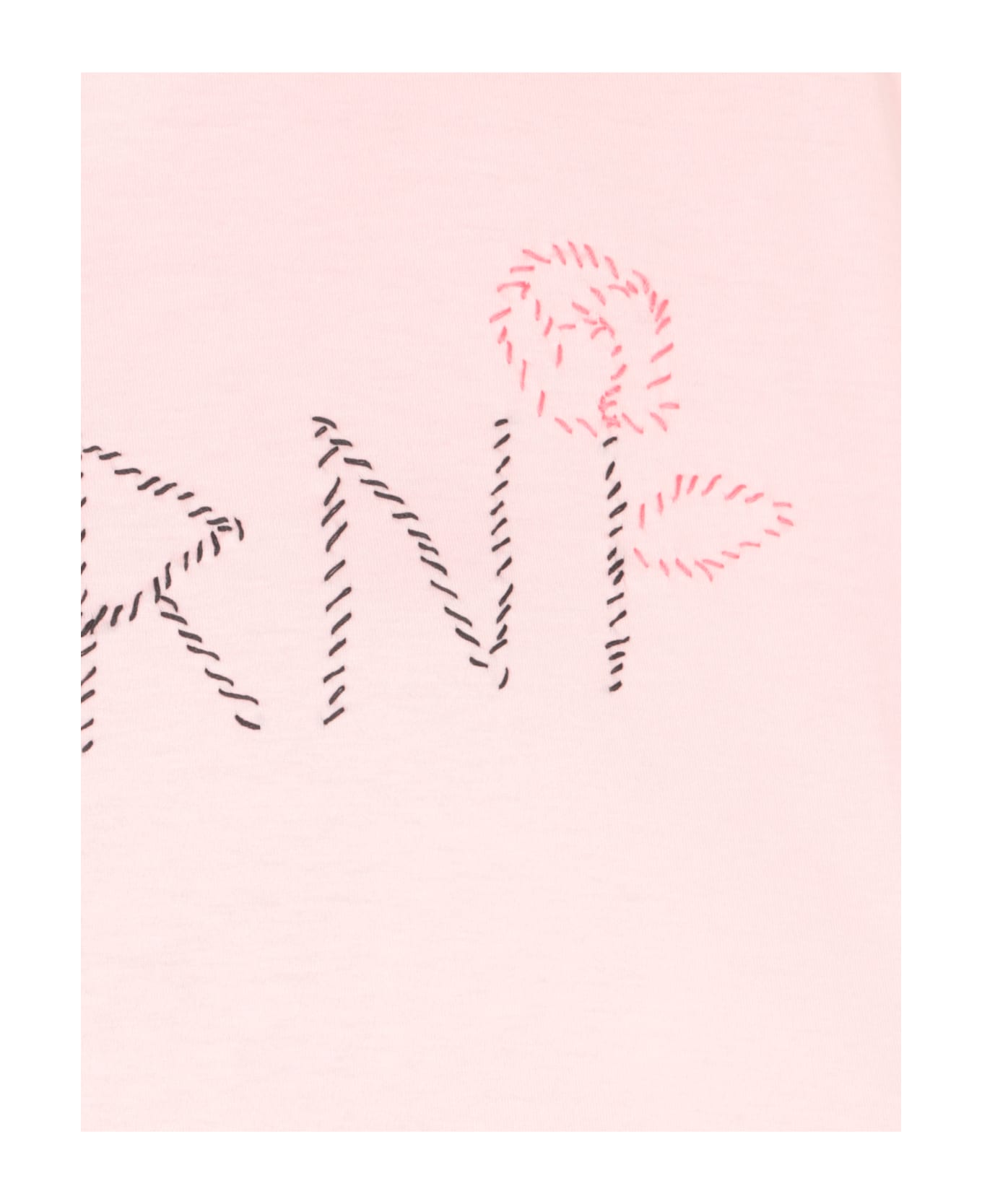 Marni T-shirt With Logo - Pink