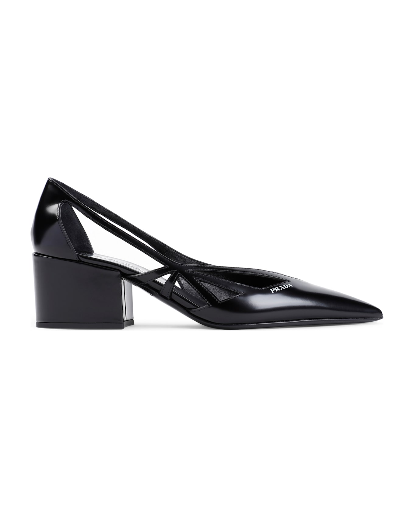 Prada Cut-out Pumps - Nero