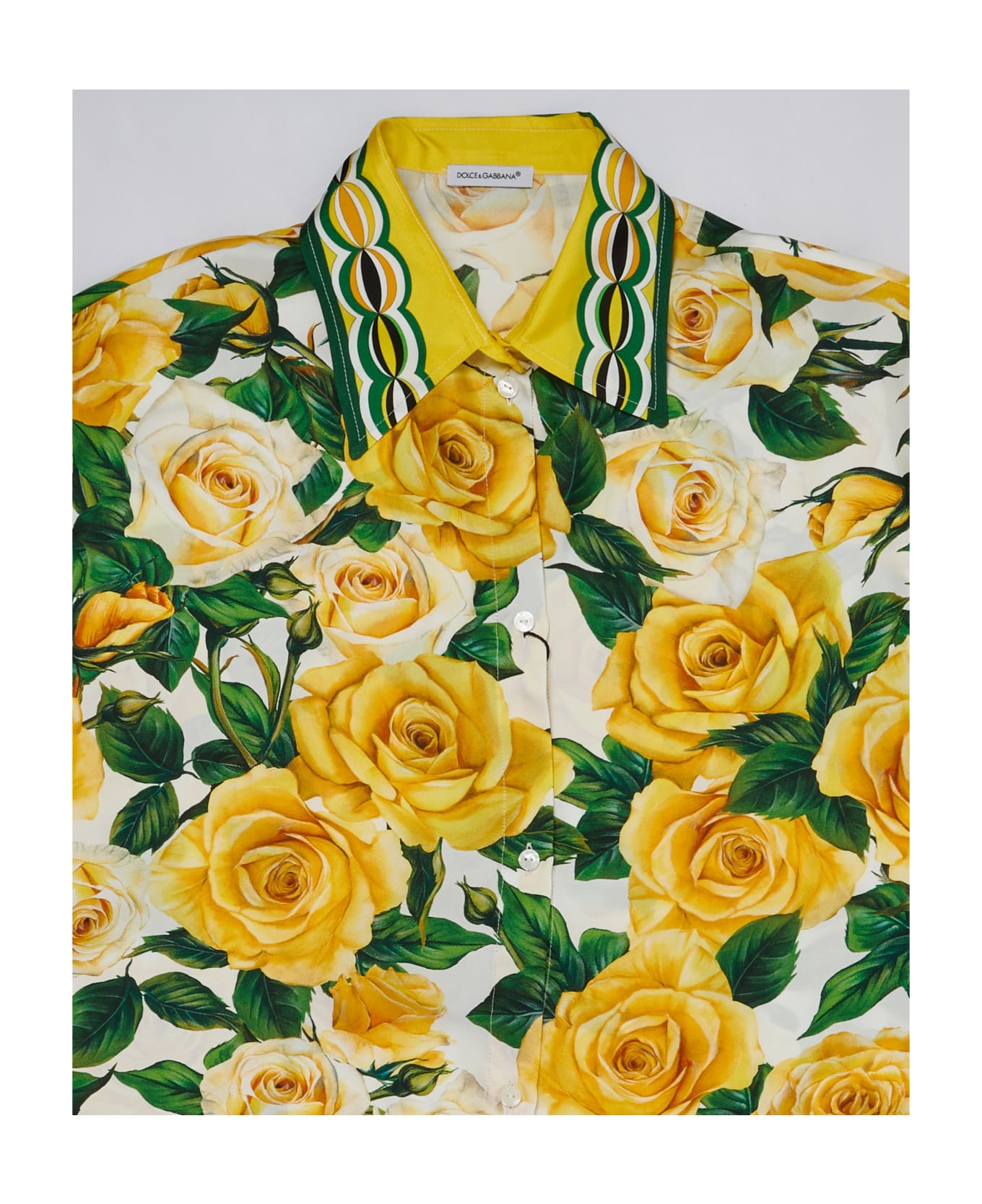Dolce & Gabbana Shirt Shirt - BIANCO-GIALLO シャツ