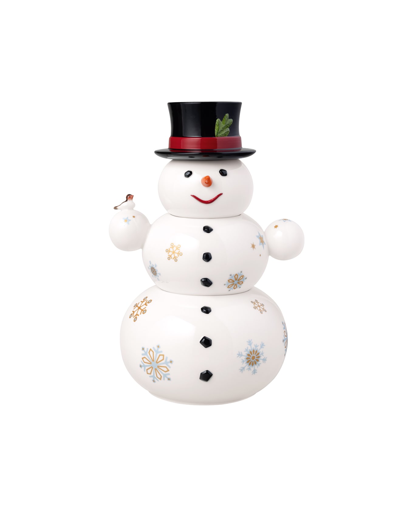 Villeroy & Boch Barattolo Pupazzo Di Neve Limited Edition Natale 2024 - Bianco