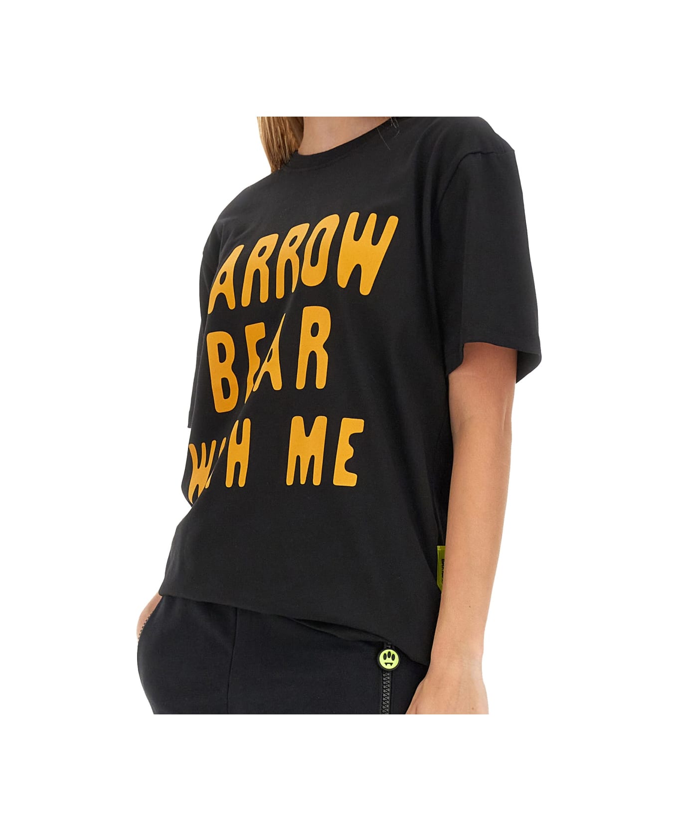 Barrow T-shirt With Logo - BLACK