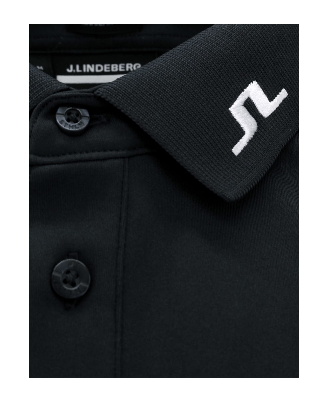 J.Lindeberg Kv Polo Shirt - Black