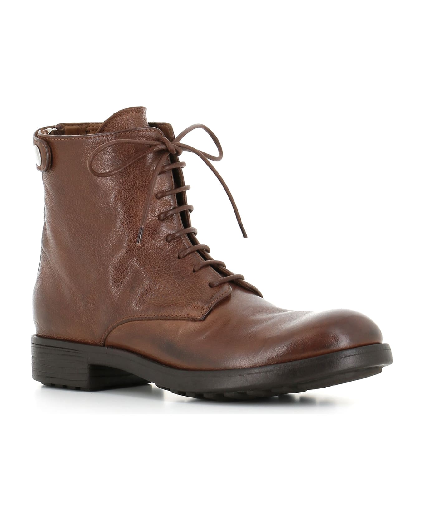 Officine Creative Lace-up Boots Sergeant/103 - Cigar