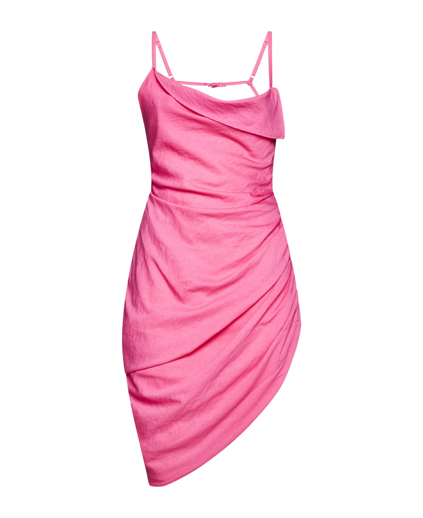 Jacquemus Saudade Stretch Viscose Dress - Pink