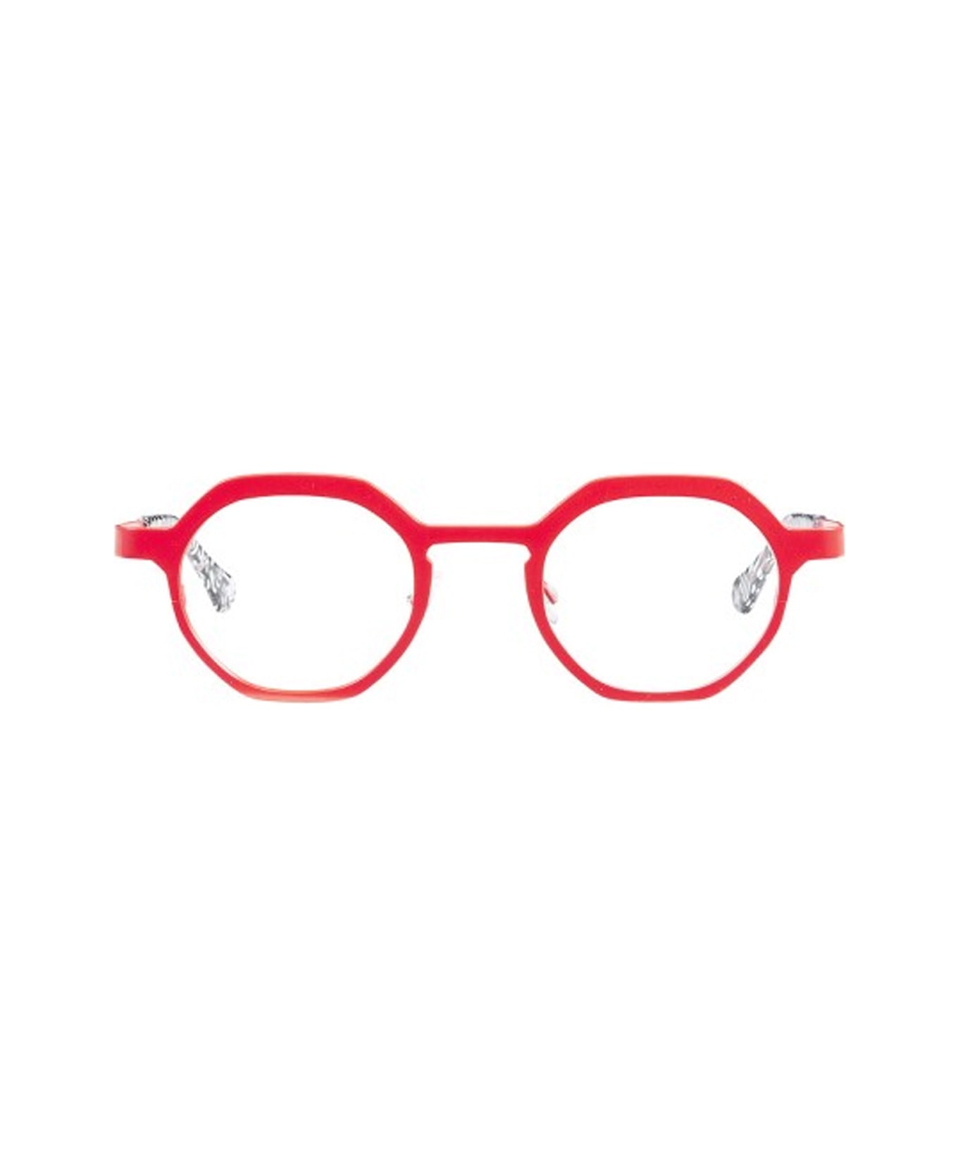 Matttew Retro Glasses - Rosso
