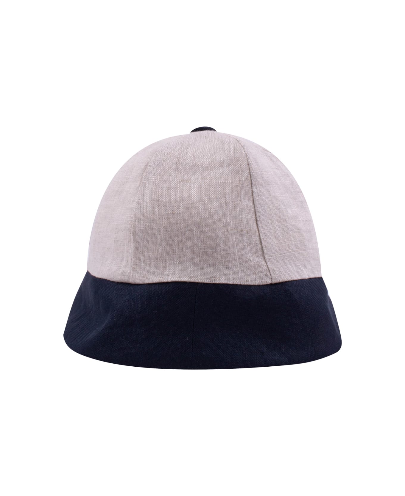 La stupenderia Linen Hat - Multicolor
