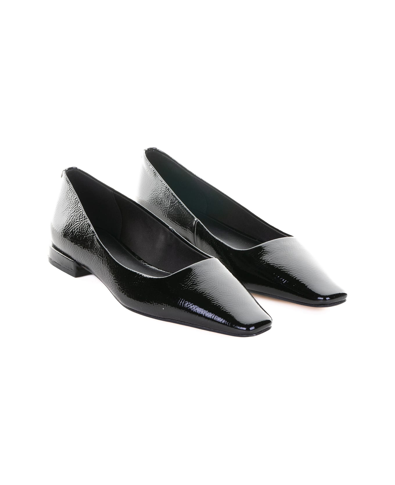 Michael Kors Flat Shoes Black - Black