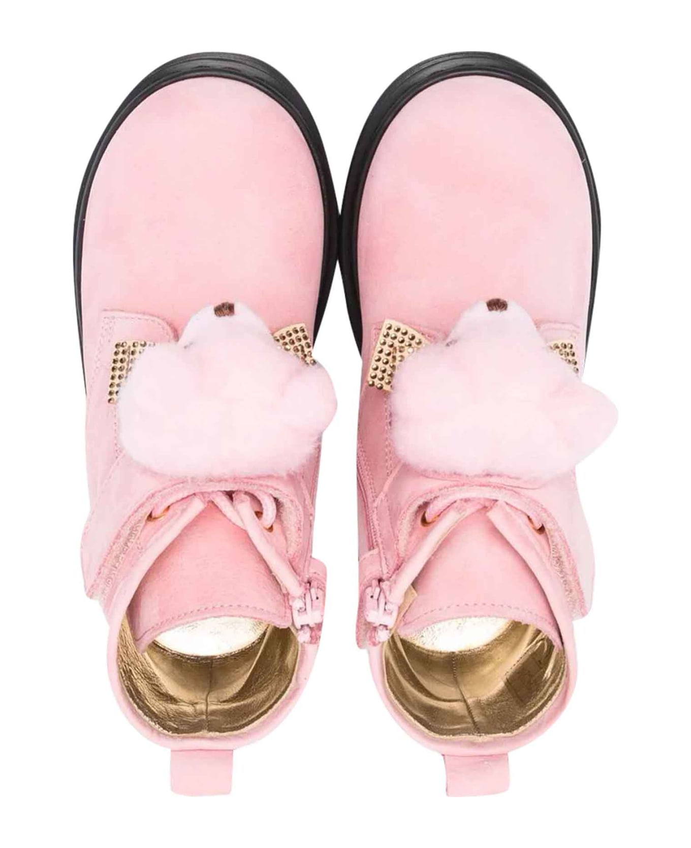 Monnalisa Pink Shoes Girl - Rosa chiaro