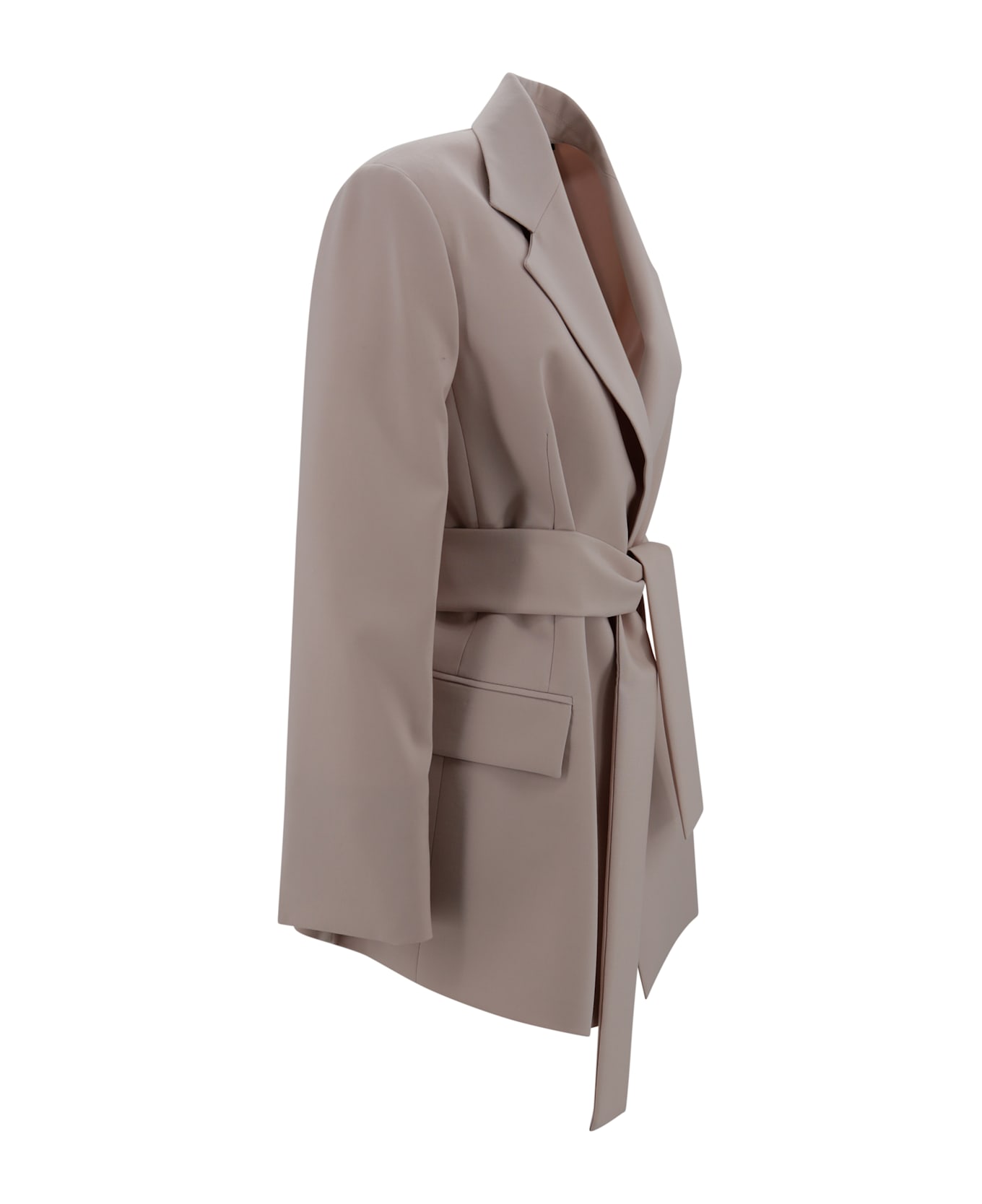 Weekend Max Mara Powder Pink Wool Teso Blazer - CIPRIA