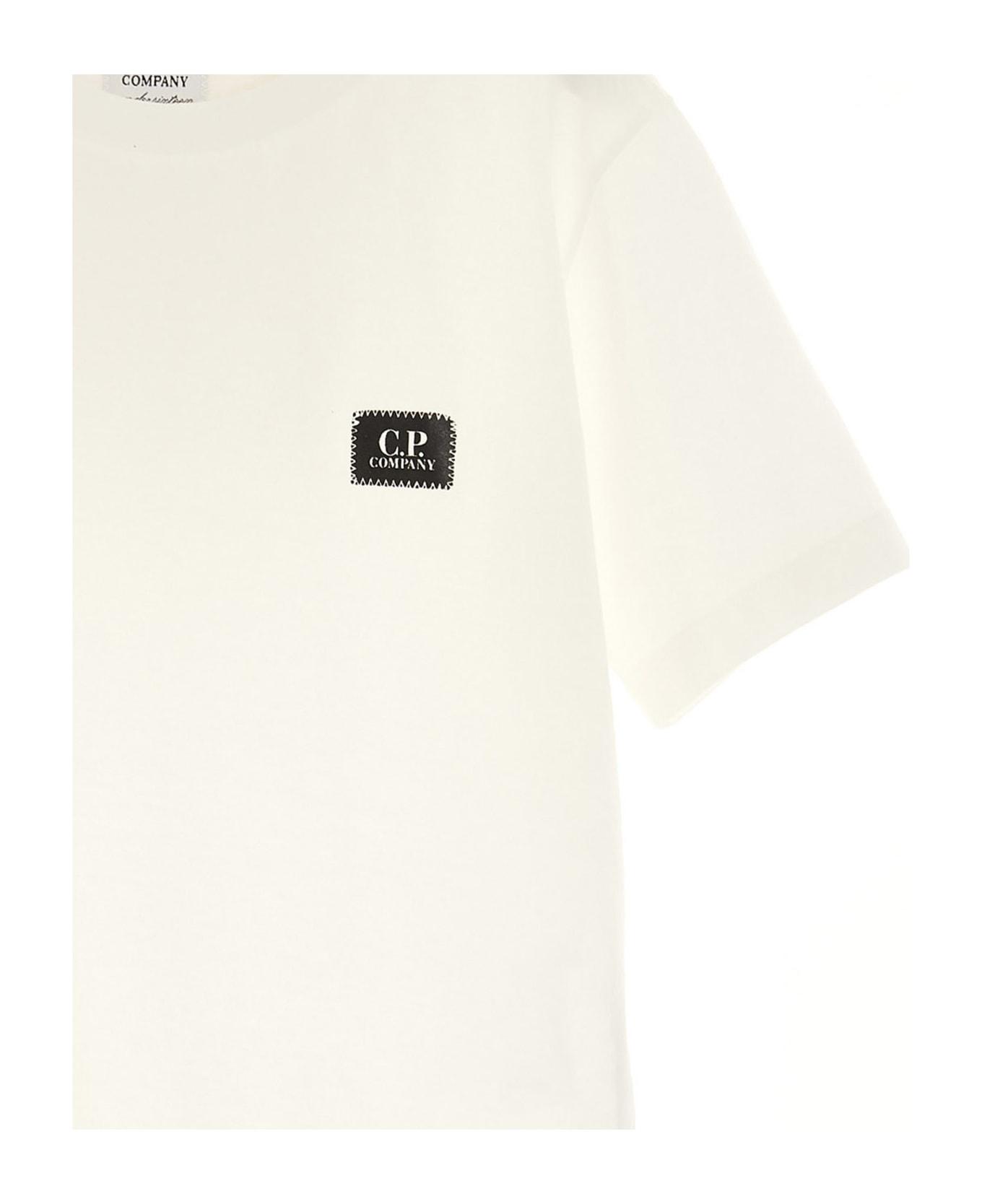 C.P. Company Logo Printed T-shirt - White
