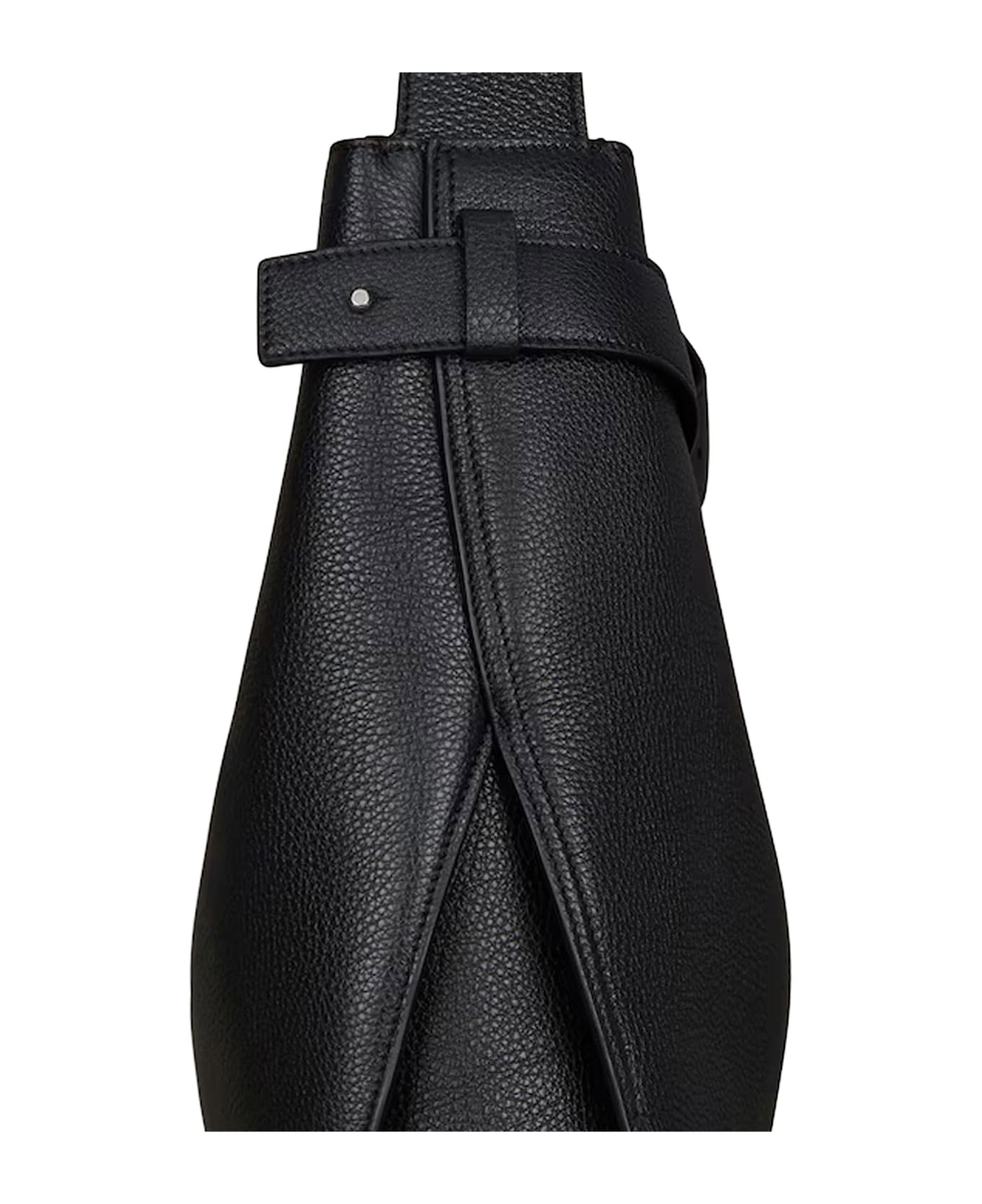 Givenchy Belted Bag Leather Shoulder Bag - Black