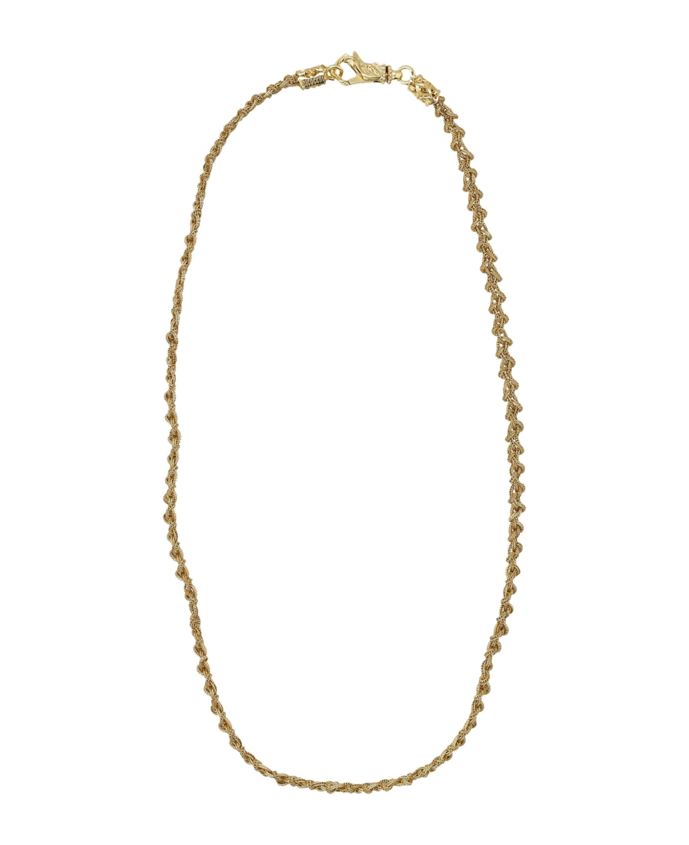 Emanuele Bicocchi Rope Chain Necklace - GOLD