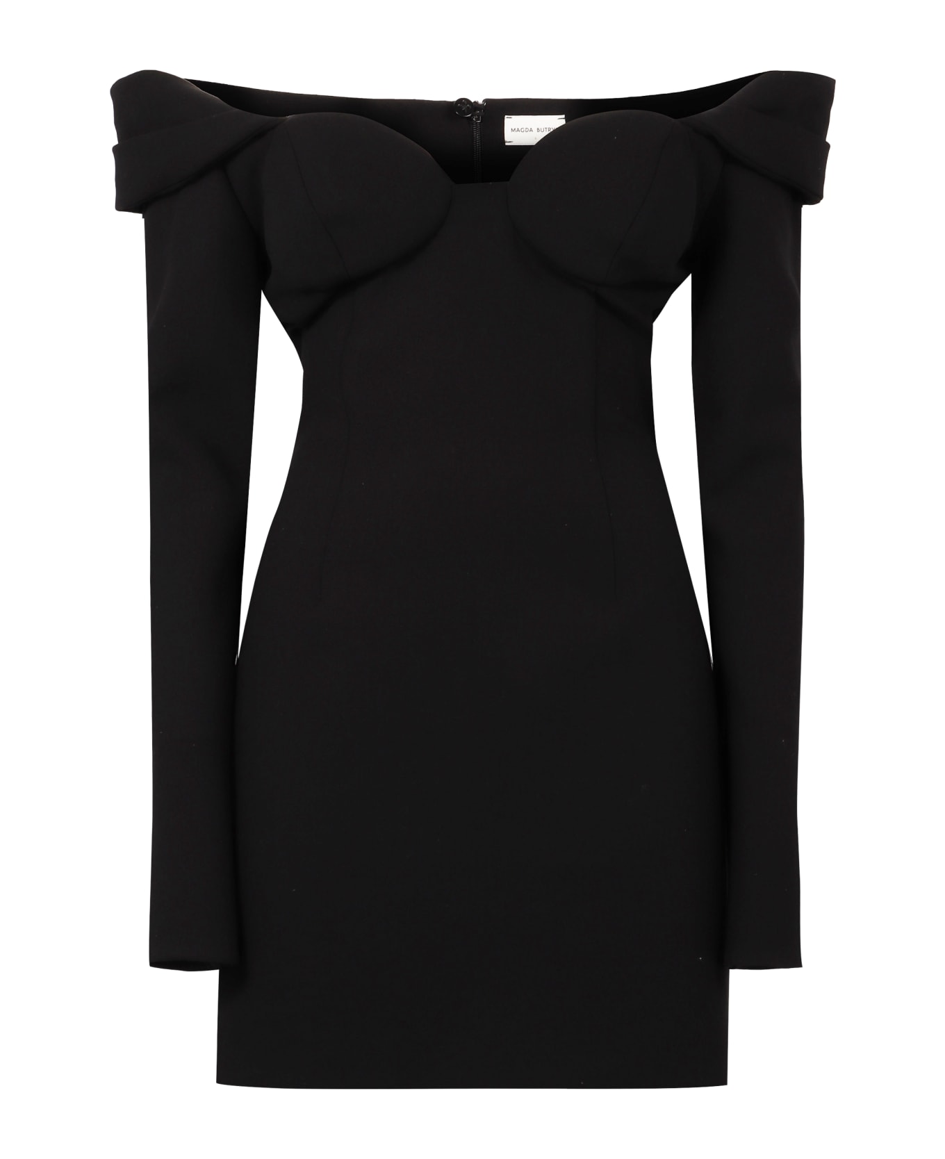 Magda Butrym Virgin Wool Dress - black