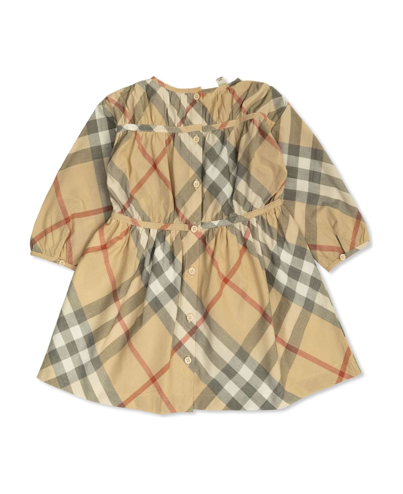 Burberry Kids Dresses Beige - Beige