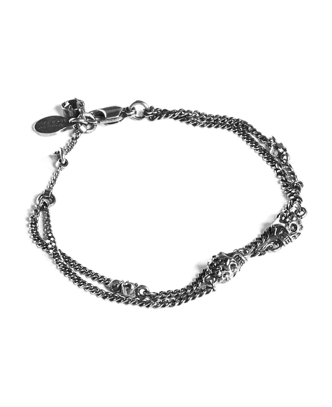 Alexander McQueen Multi Chain Bracelet - 0446+jet hematite