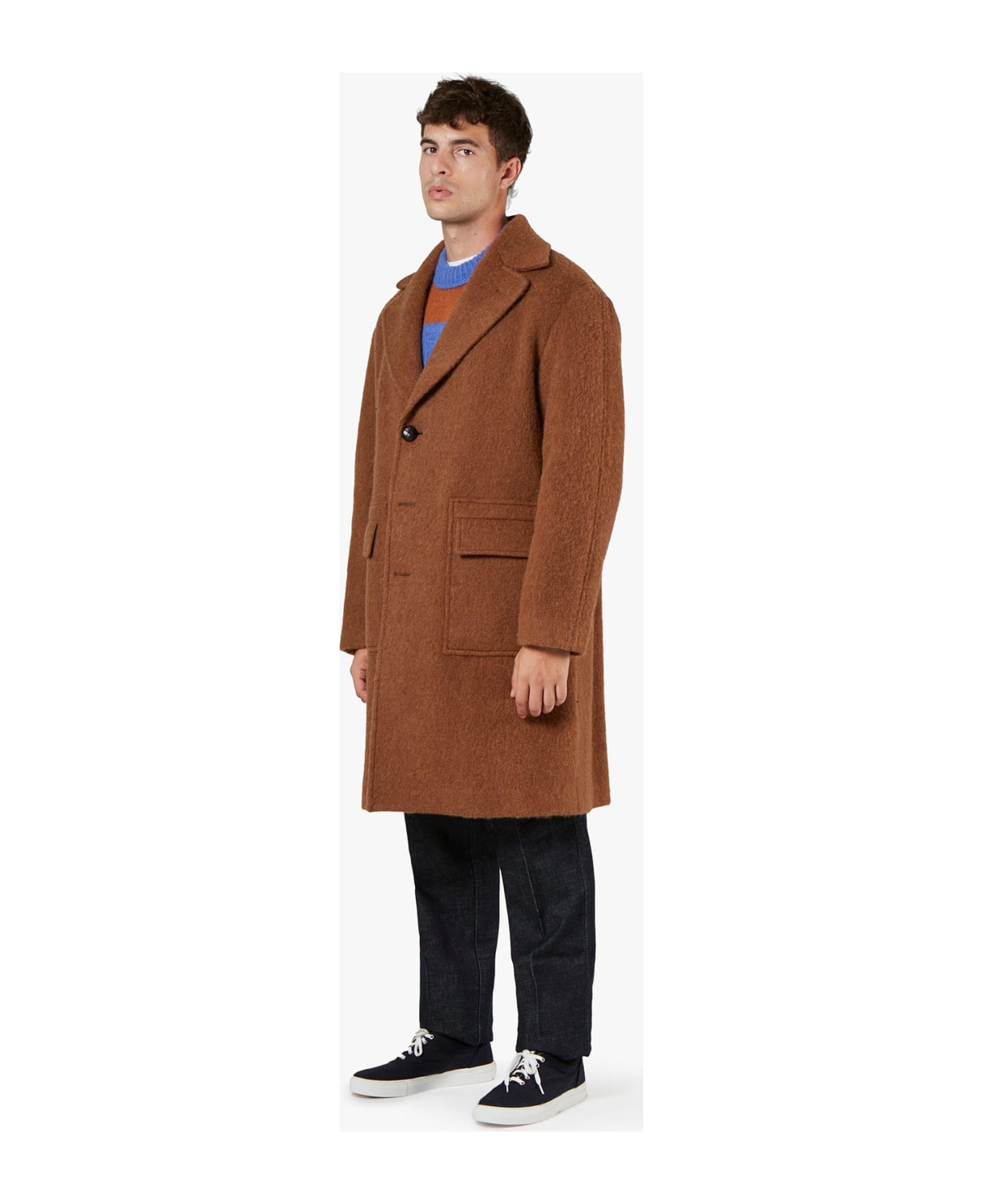 doppiaa Aamburgo Shetland Wool Coat