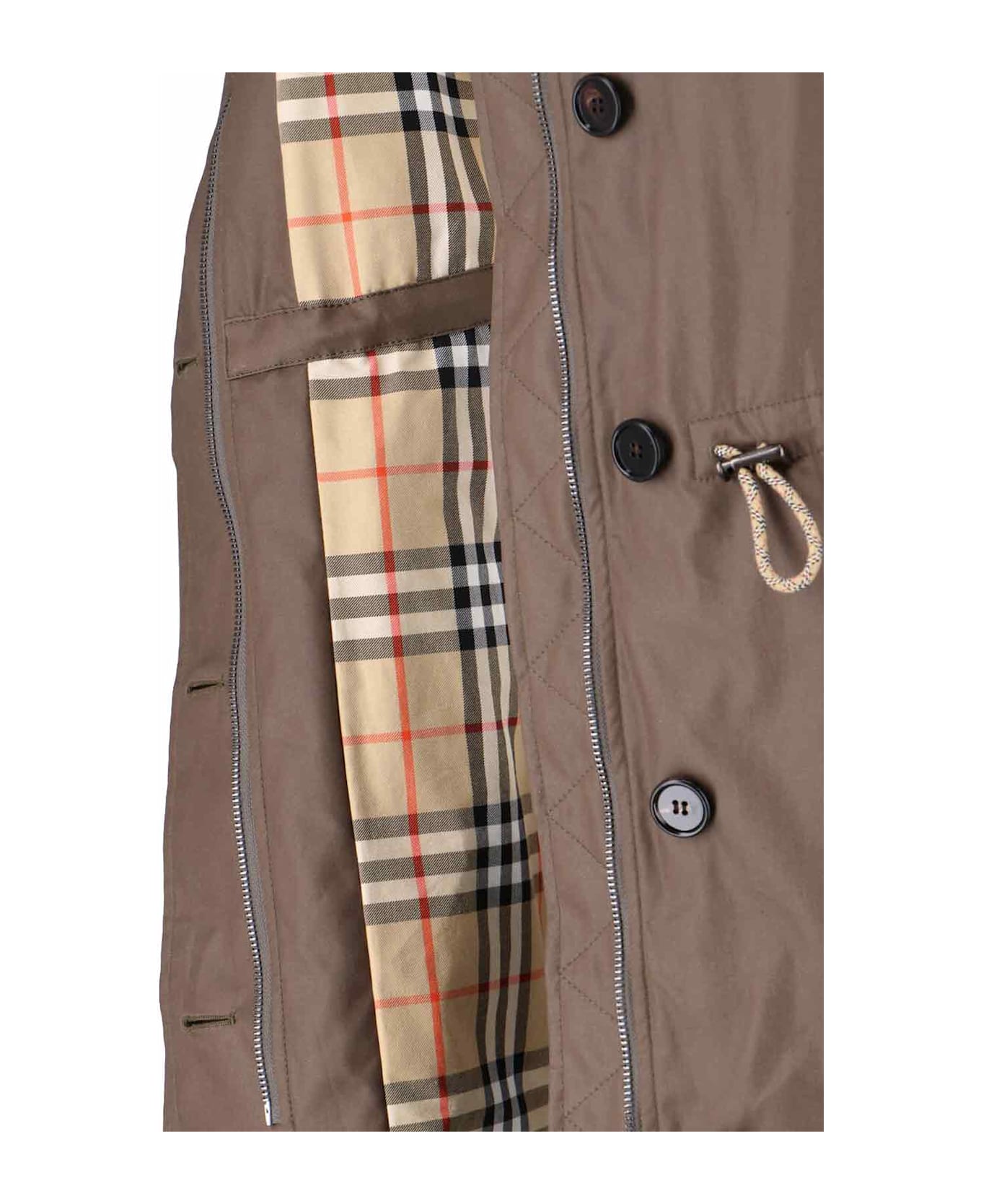 Burberry Classic Parka - Green