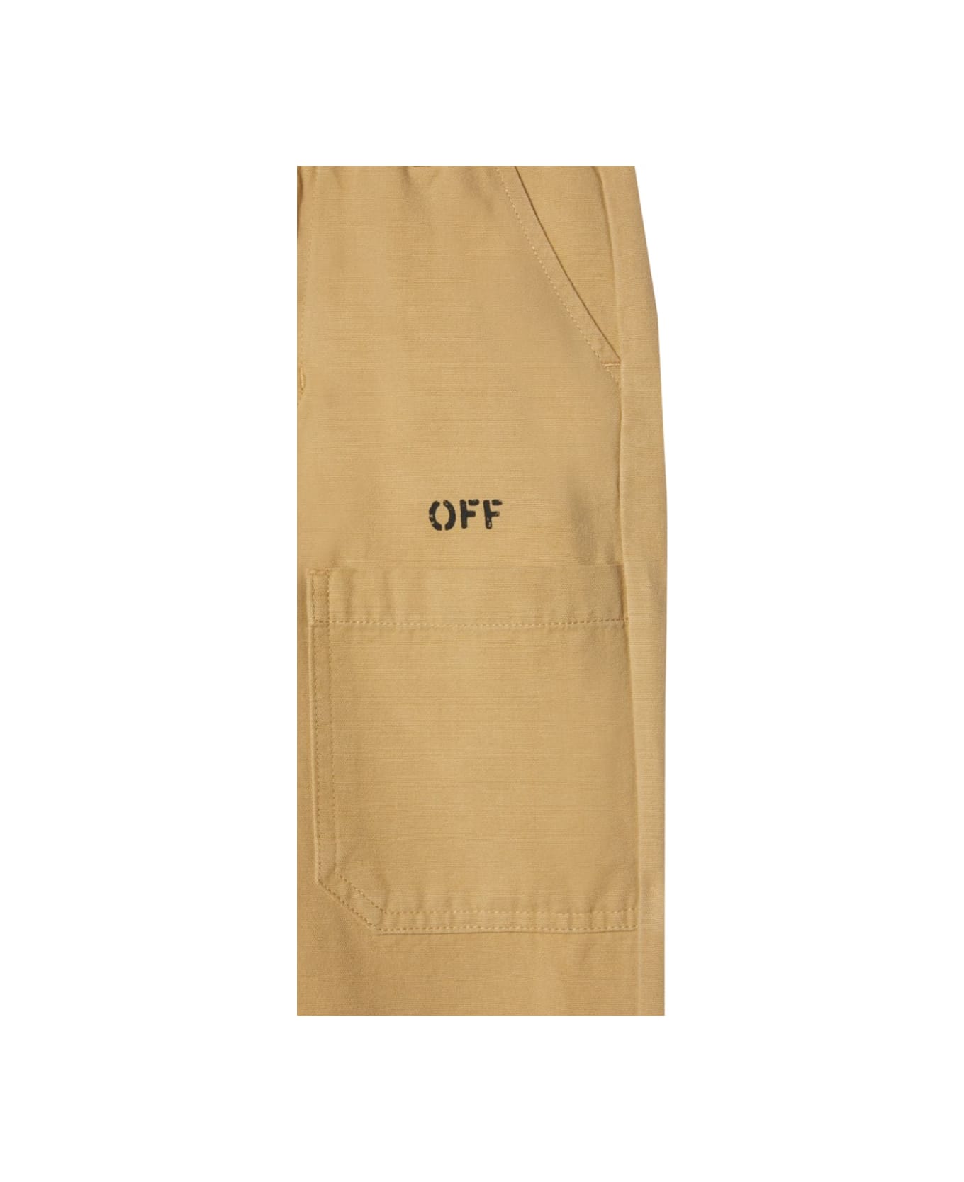 Off-White Diag Outline Worker Pant - BEIGE