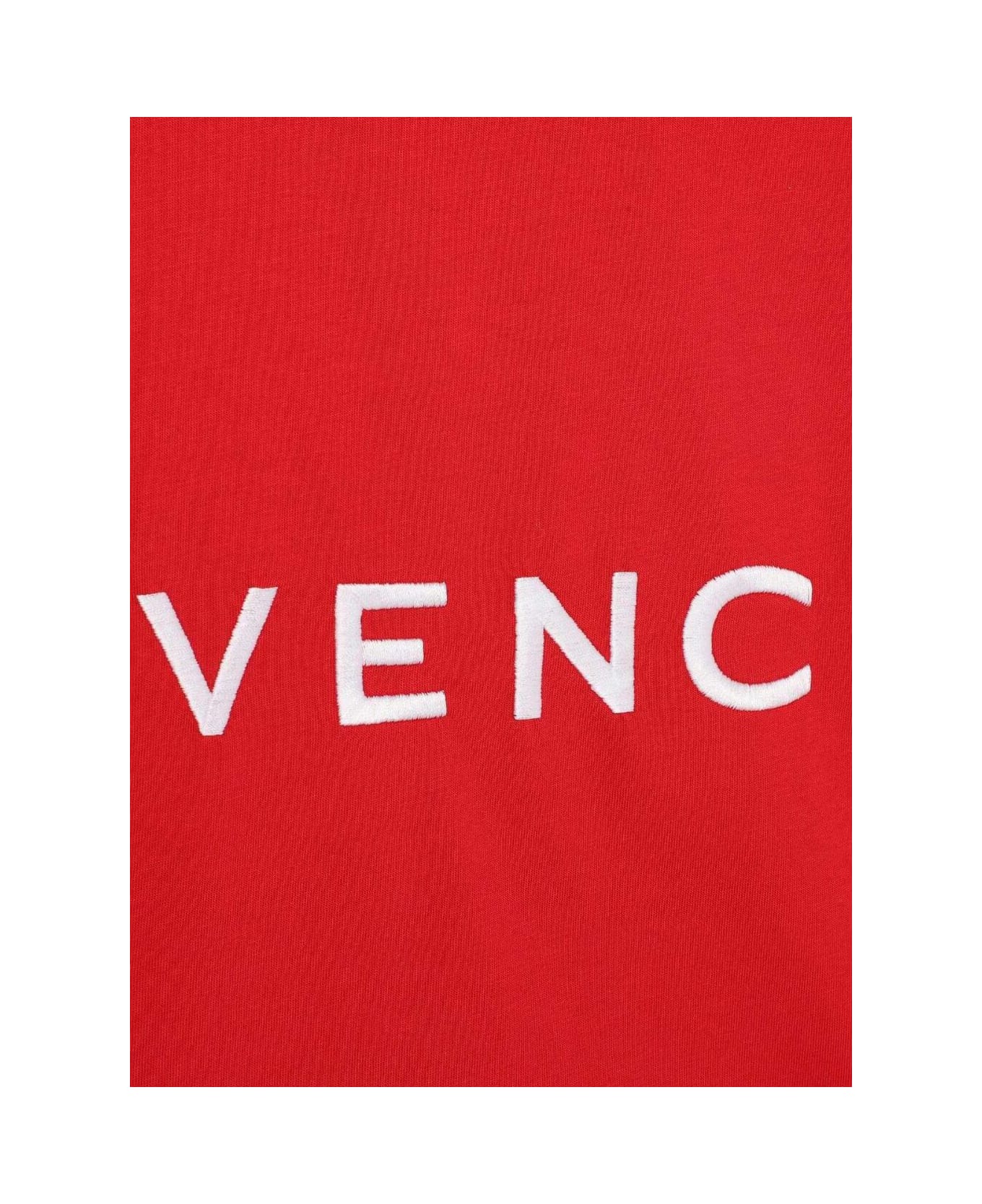 Givenchy Red T-shirt With Disney 'cartoon' Print And Logo In Cotton Boy - Red