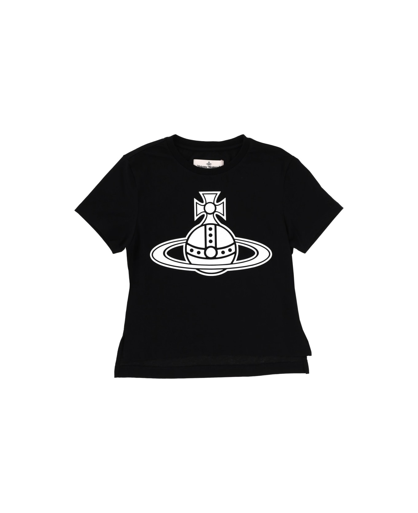 Vivienne Westwood "paris Orb Mini" T-shirt - BLACK