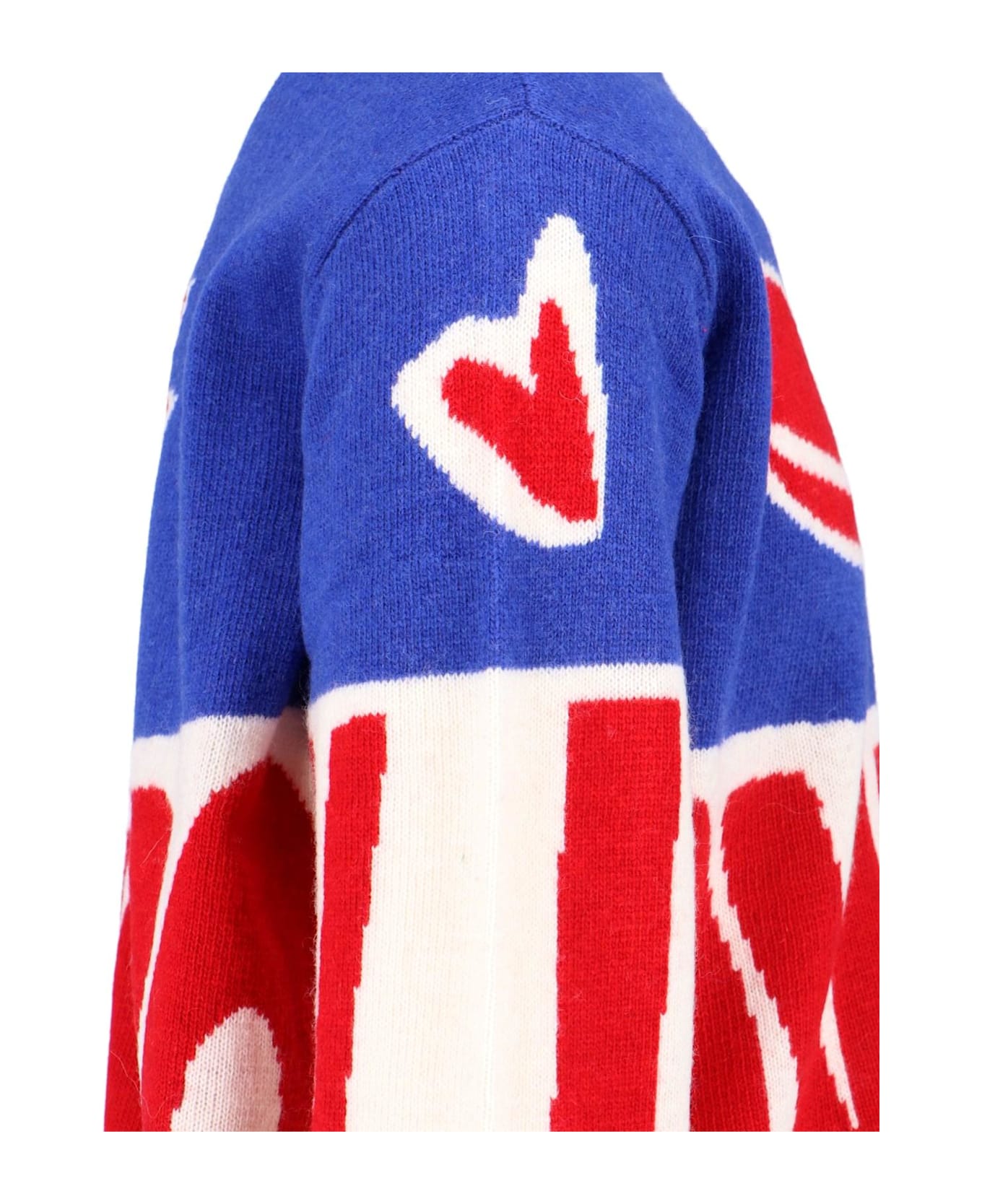 Charles Jeffrey Loverboy 'topsy Turvy Lojo' Sweater - BLUE