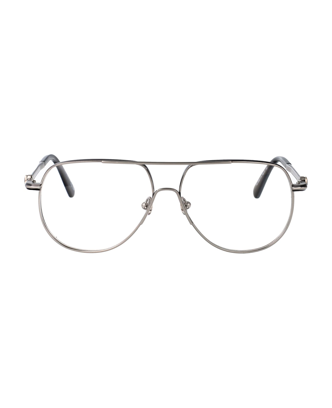 Moncler Eyewear Ml5202/v Glasses - 014 RUTHENIUM