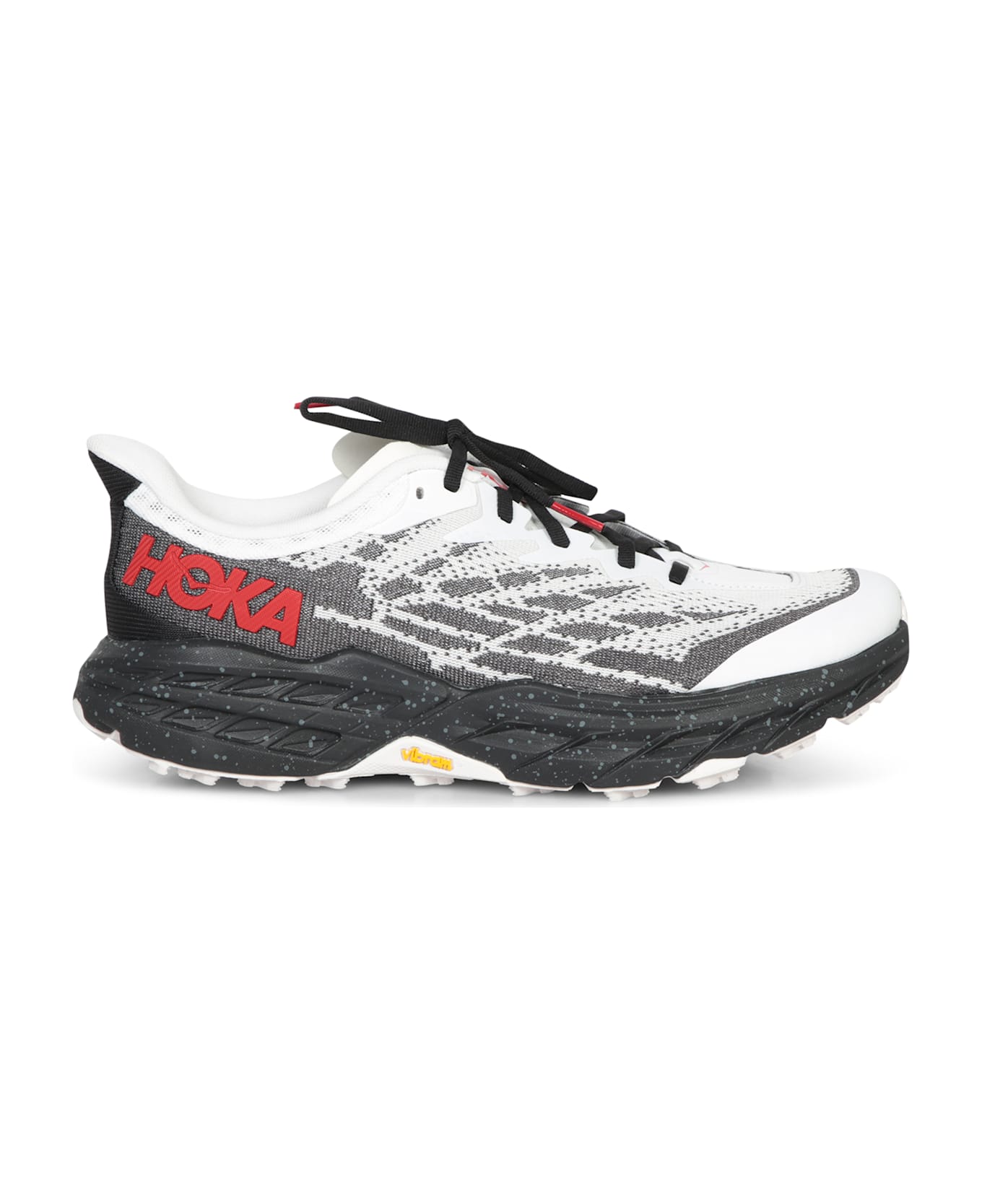 Hoka Speedgoat 5 Black-white Sneakers - White