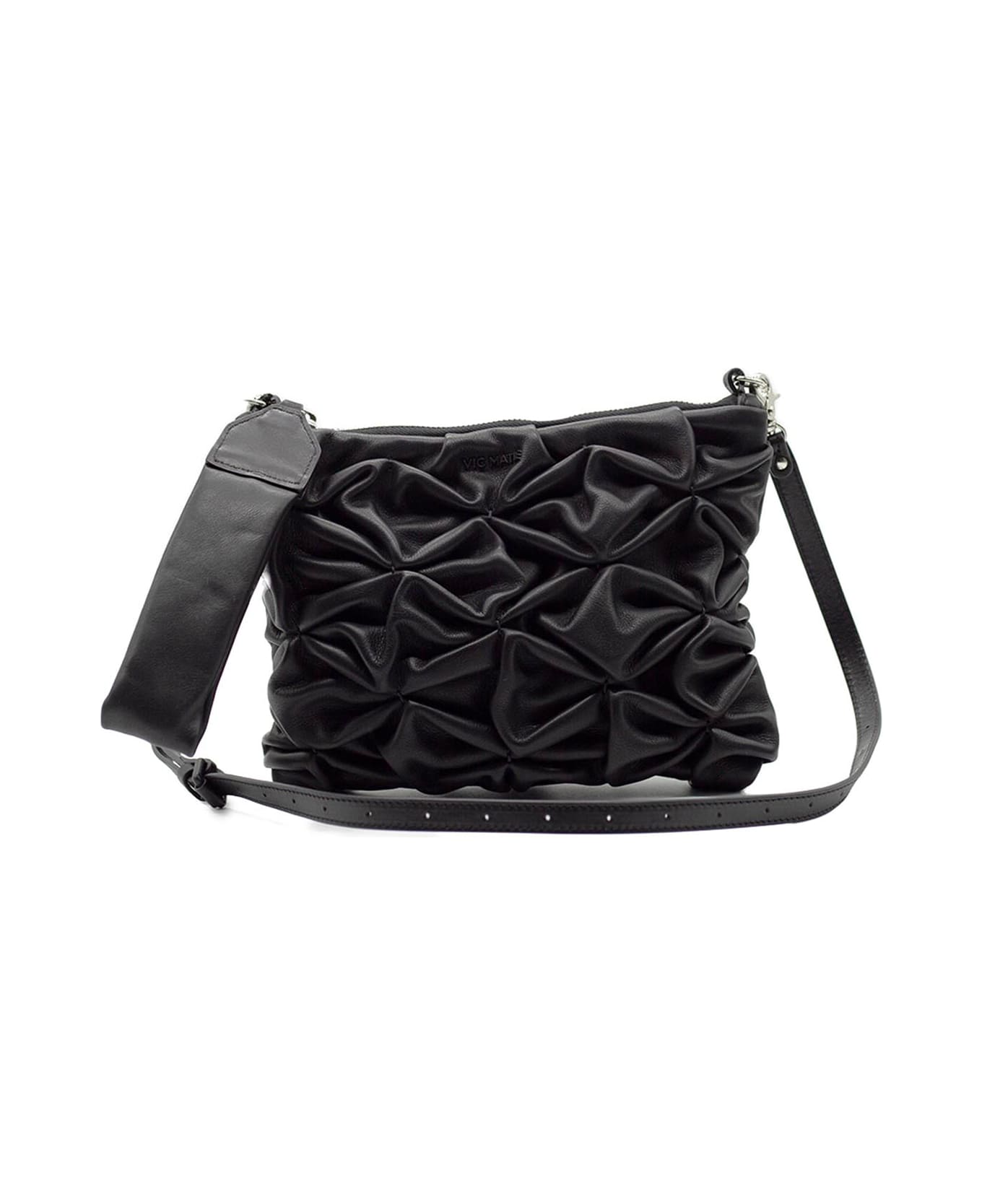 Vic Matié Black Clutch Bag With Shoulder Strap - BLACK ショルダーバッグ