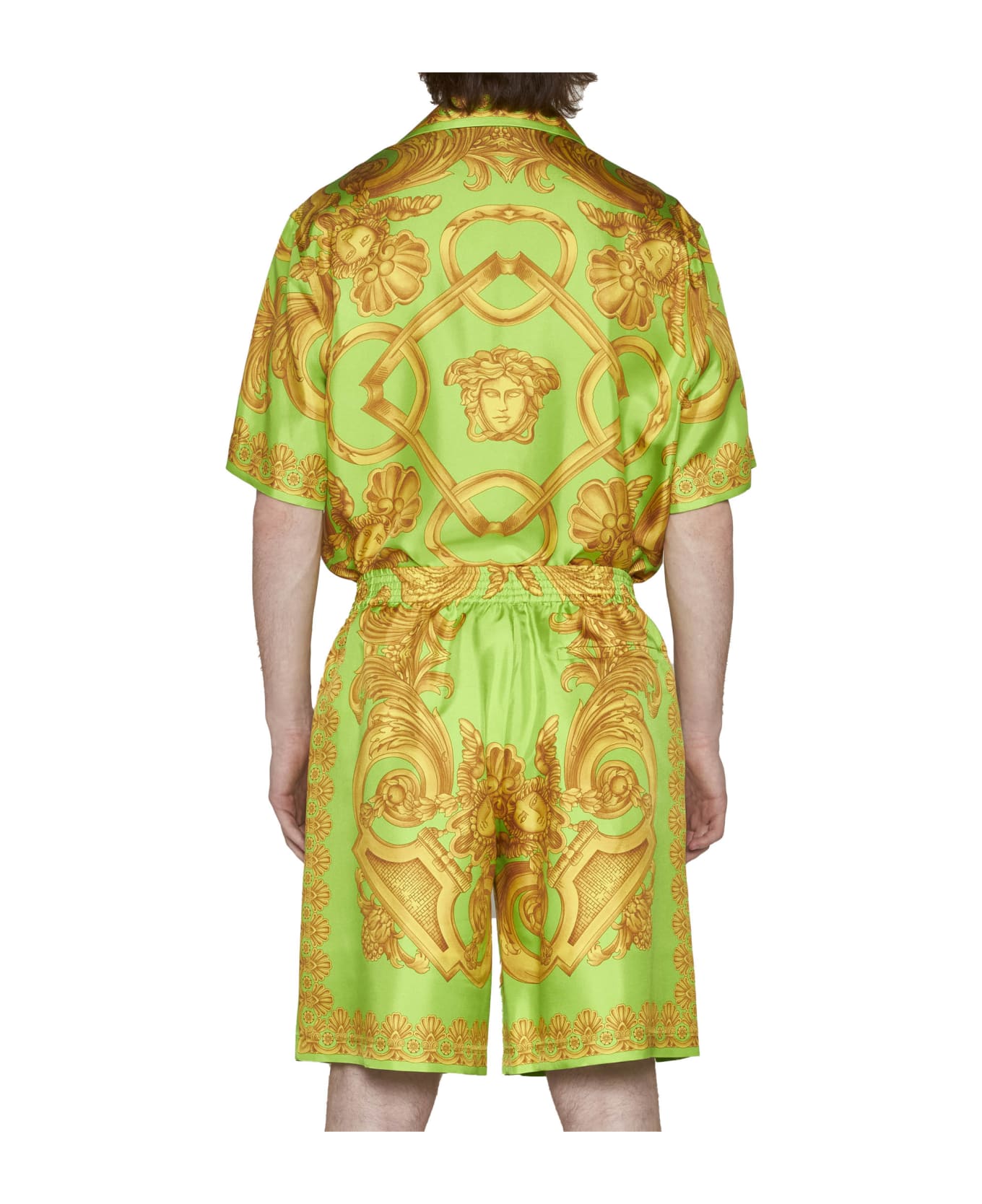 Versace Shorts - Lime gold ショートパンツ