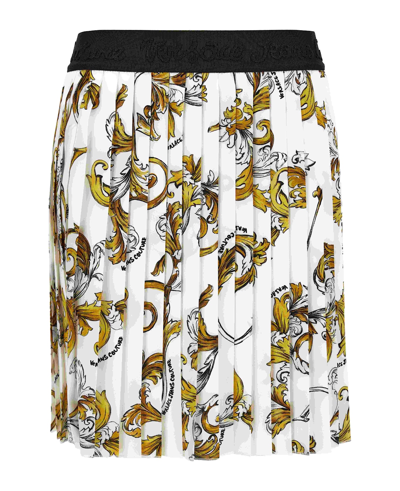 Versace Jeans Couture Midi Skirt - White