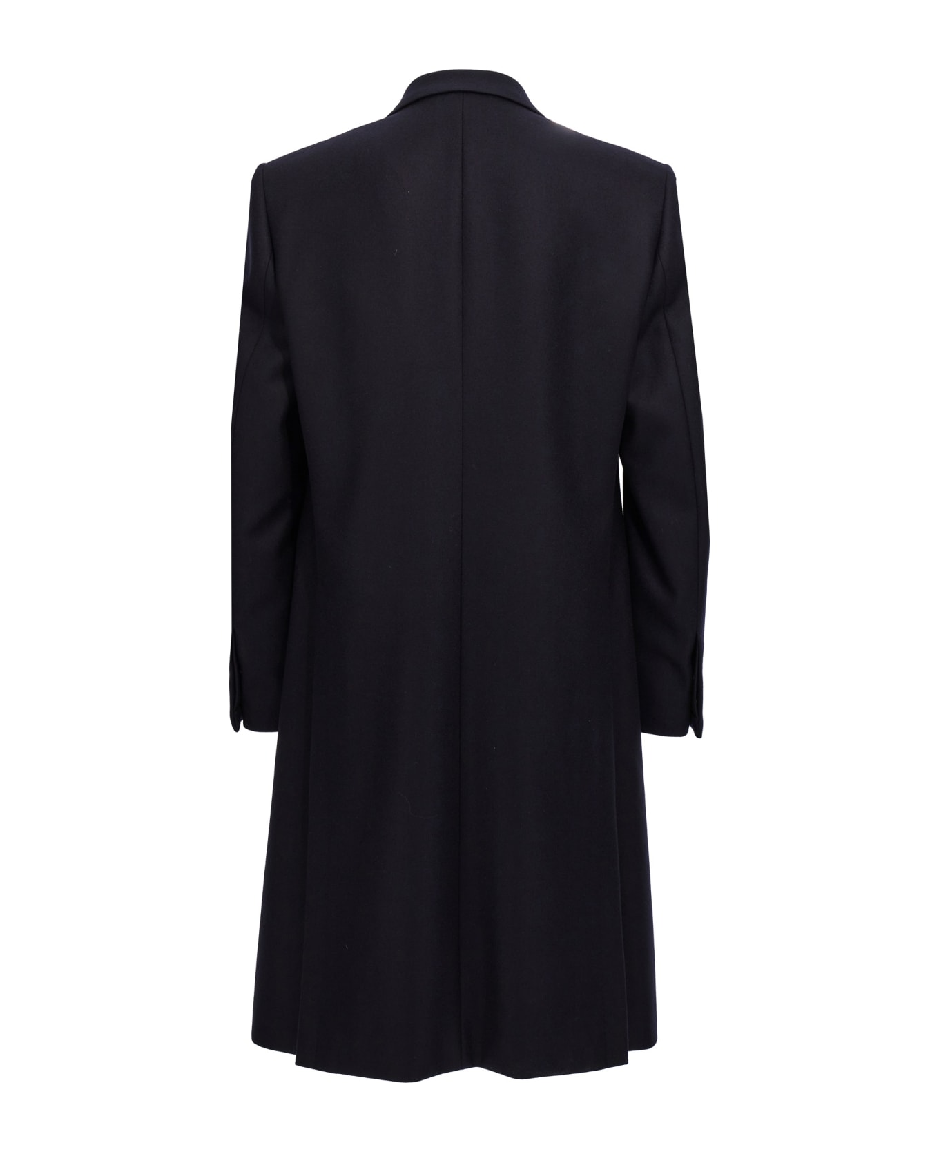 Givenchy Single-breasted Long Coat - Blue