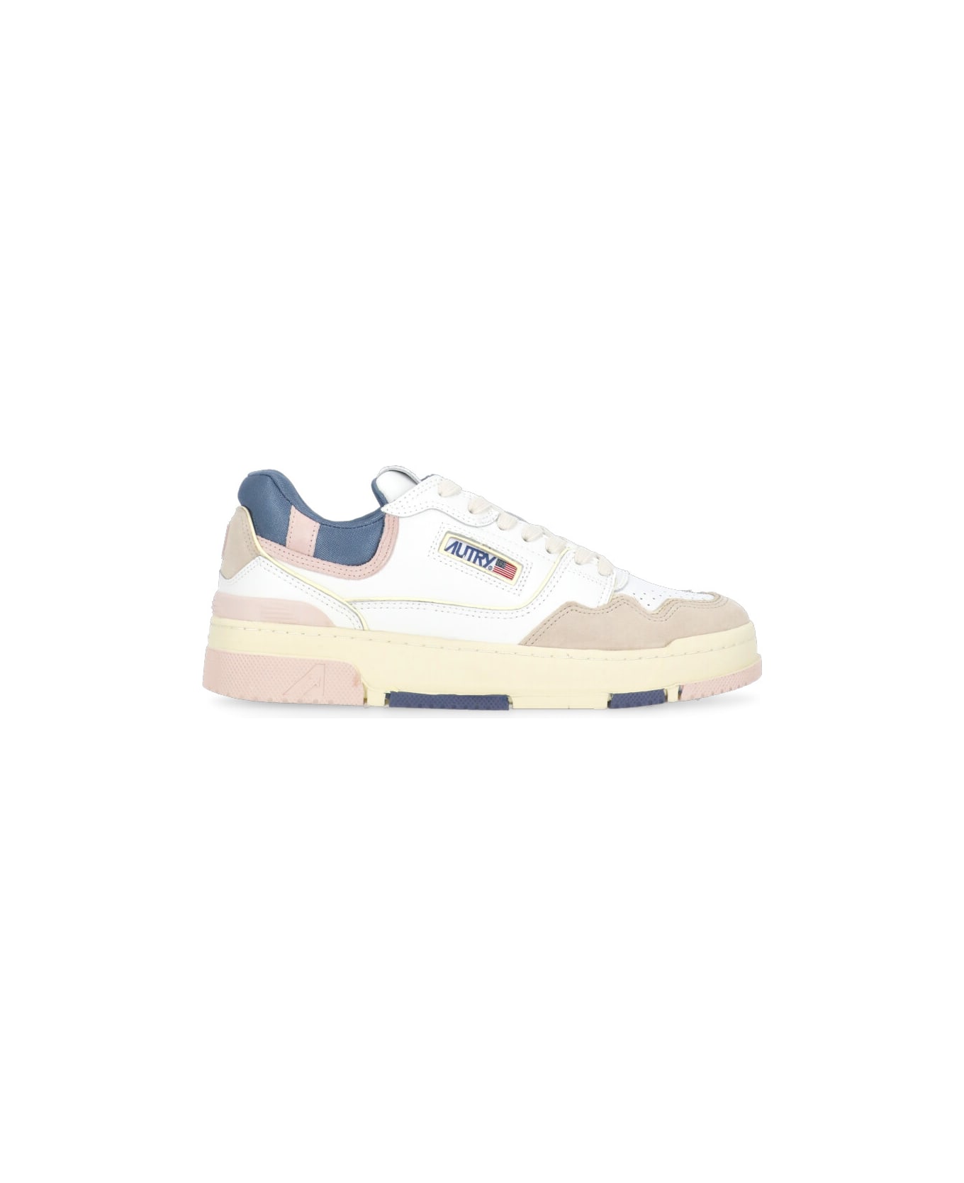 Autry Rookie Low Sneakers - Wht/peachwip