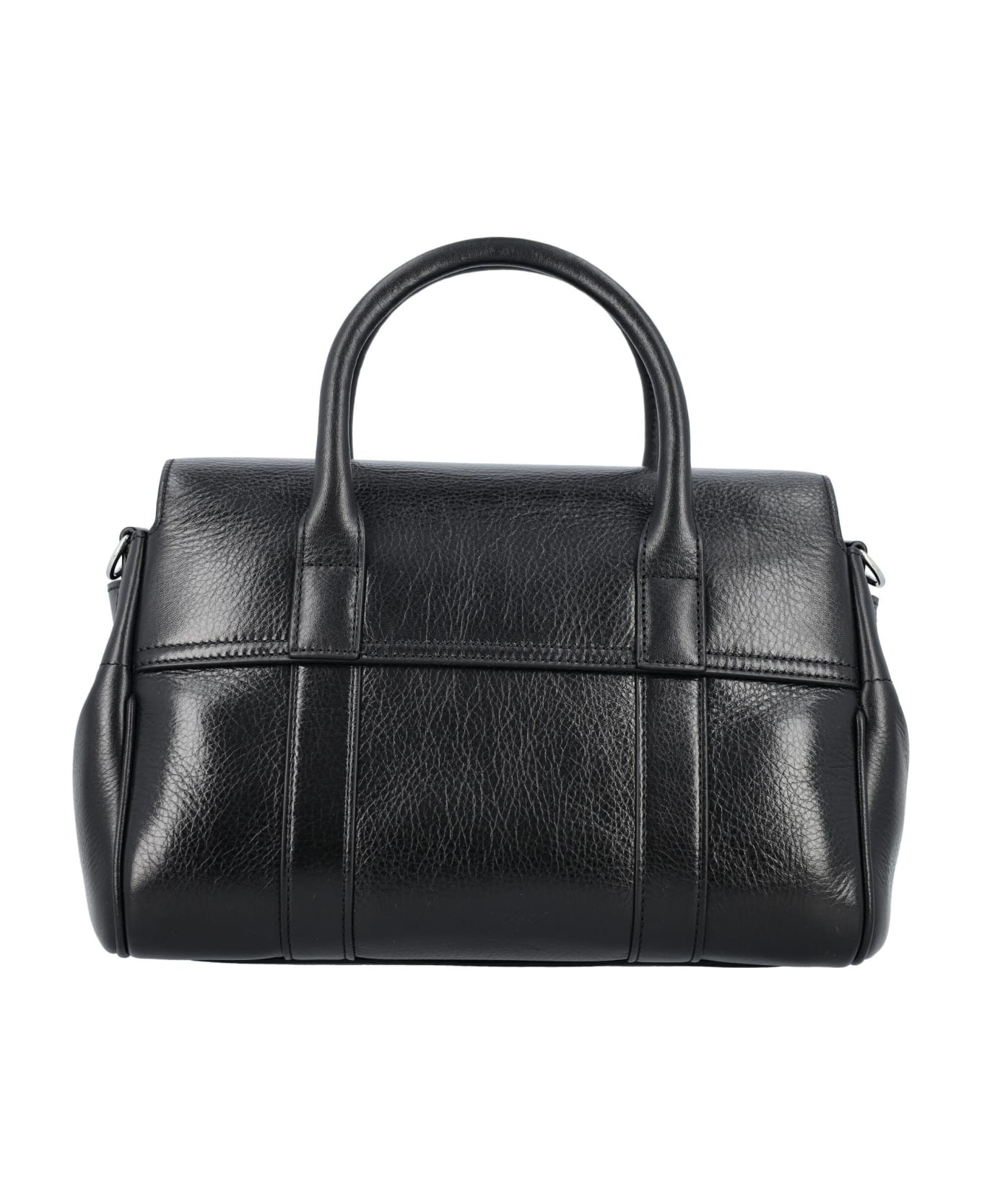 Mulberry Small Bayswater Satchel Bag - BLACK トートバッグ