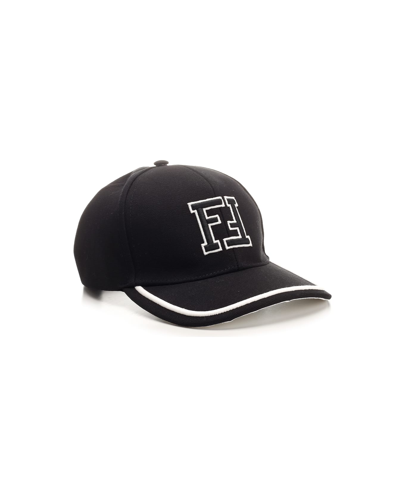 Fendi Cotton Cap - Black 帽子