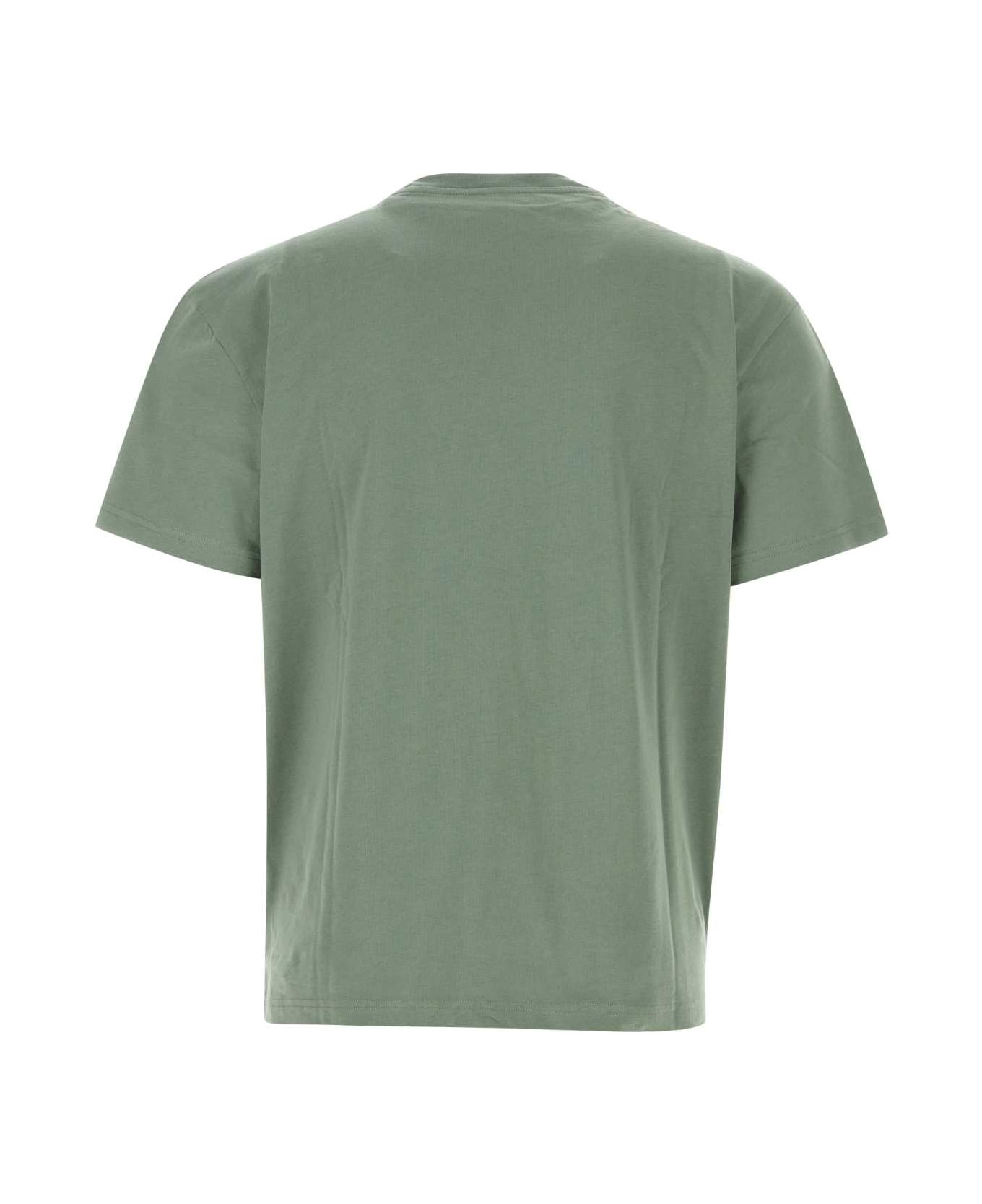 J.W. Anderson Sage Green Cotton T-shirt - GREEN シャツ