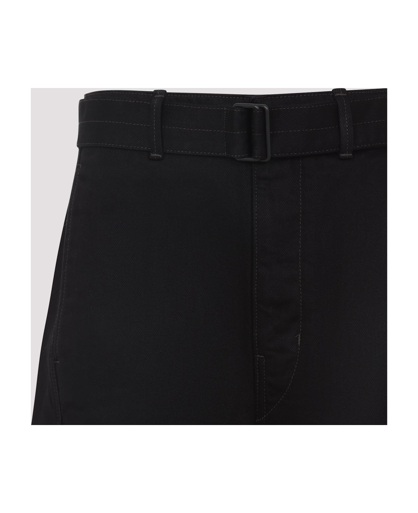 Lemaire Twisted Belted Pants - Black