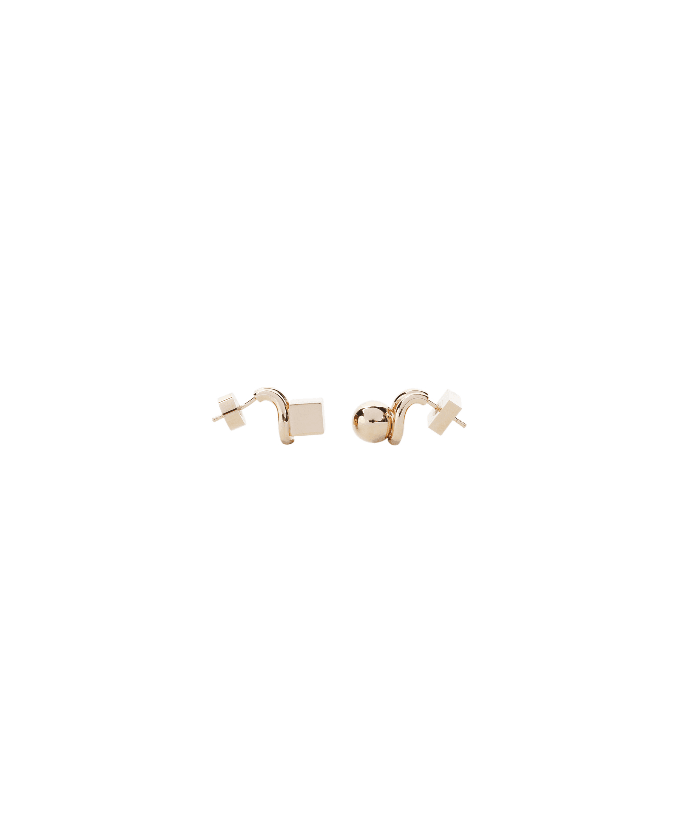 Jacquemus Les Puces Nodo Earrings - Gold