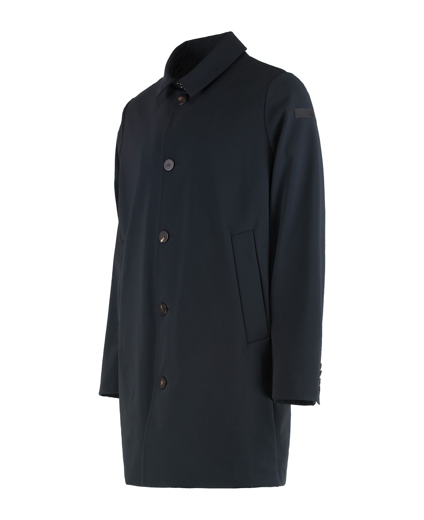 RRD - Roberto Ricci Design Technical Fabric Coat - black