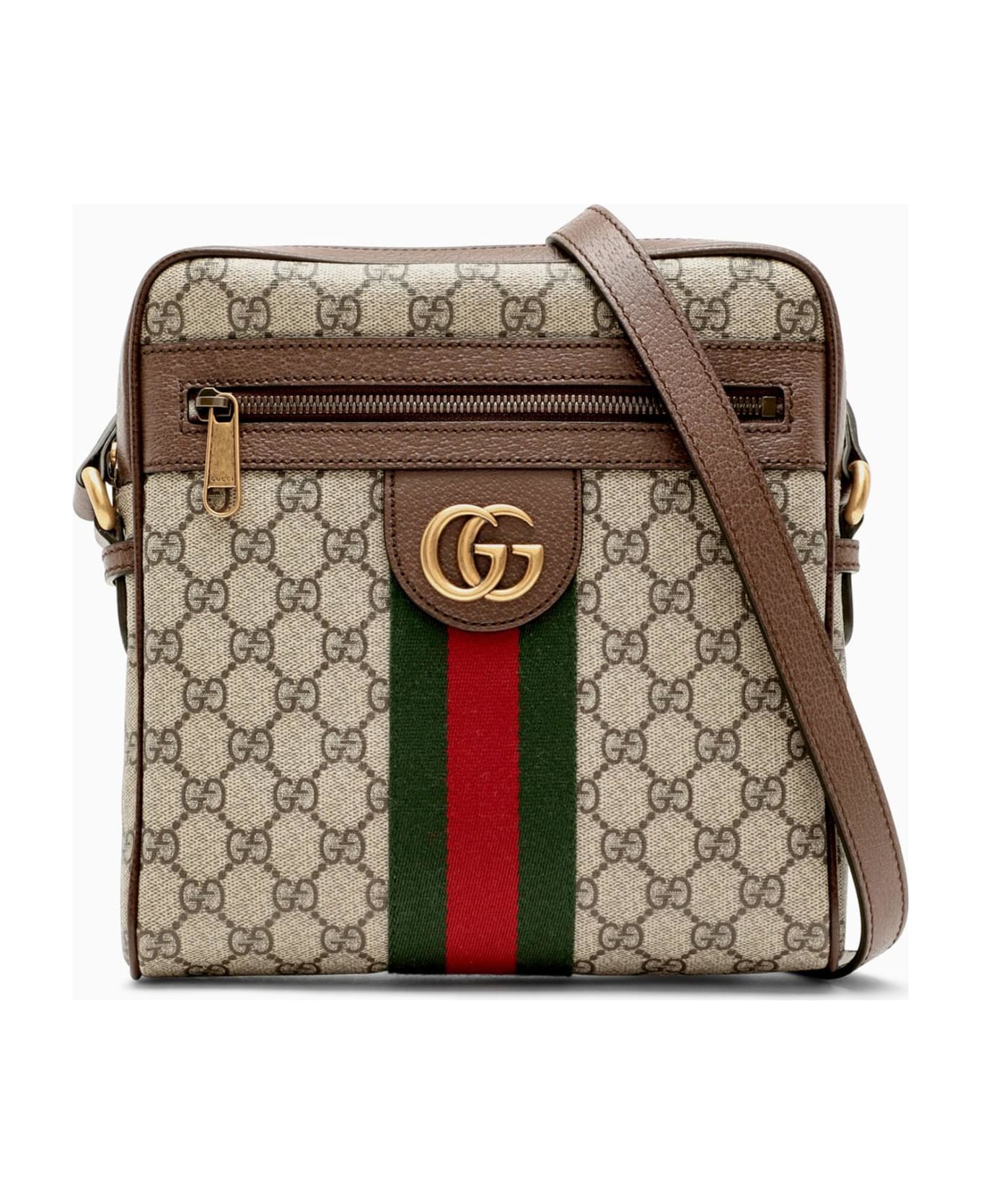 Gucci Small Ophidia Gg Supreme Bag - Beige