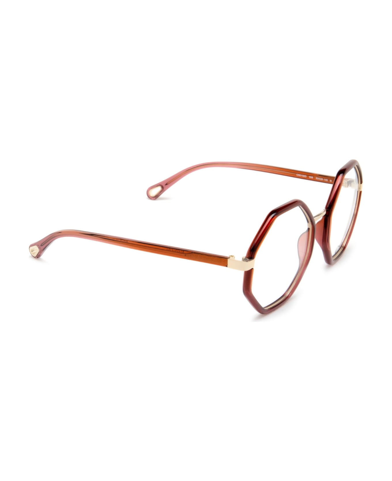 Chloé Eyewear Ch0132o Red Glasses - 006 red red transparent