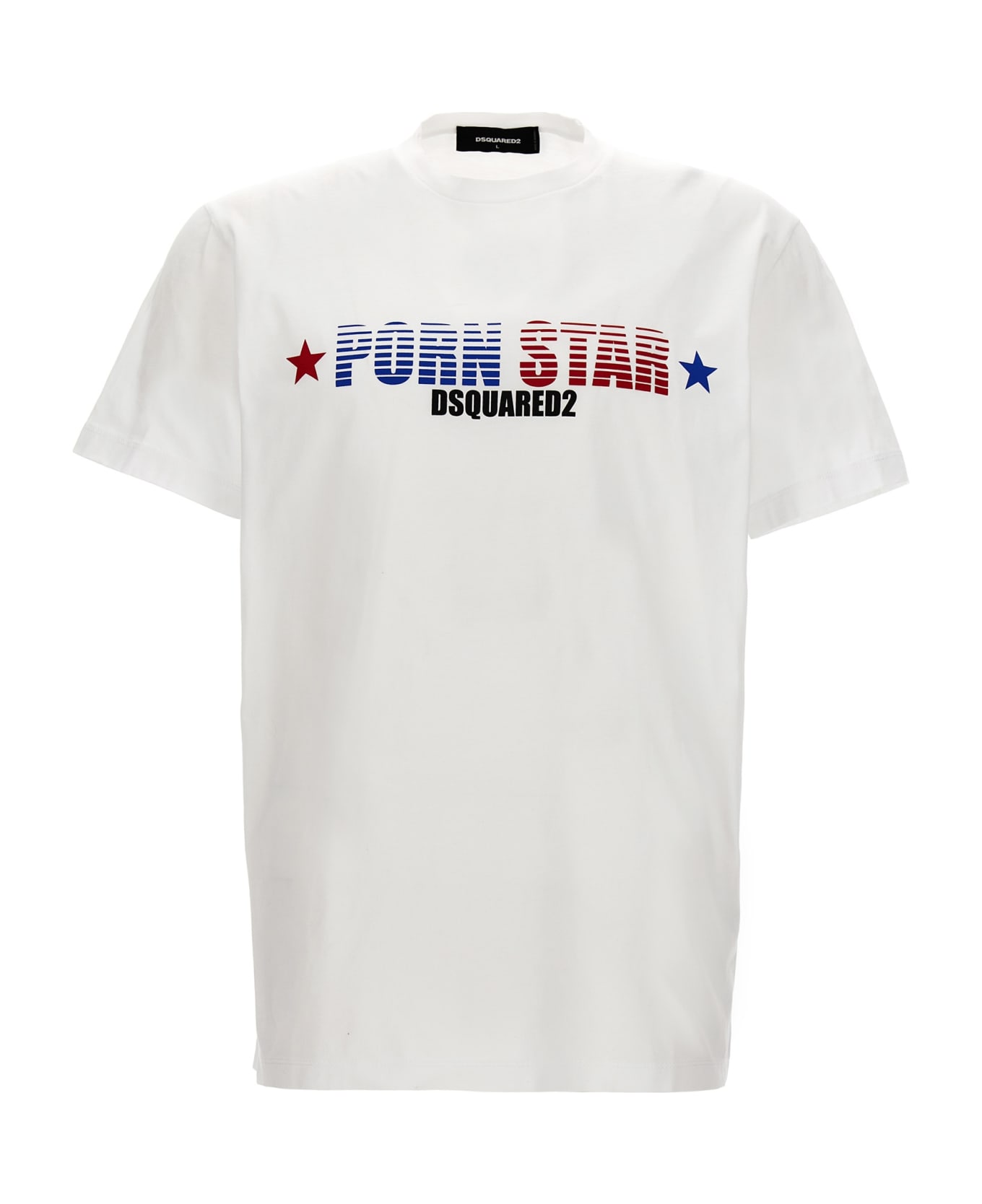 Dsquared2 Rocco Cool Print T-shirt - WHITE