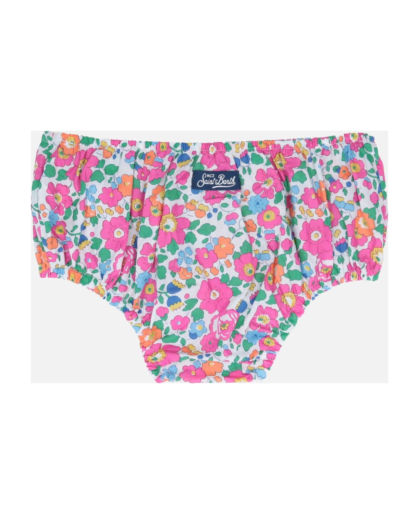 MC2 Saint Barth Infant Bloomers Pimmy With Betsy Print | Made With Liberty Fabric - FUCSIA