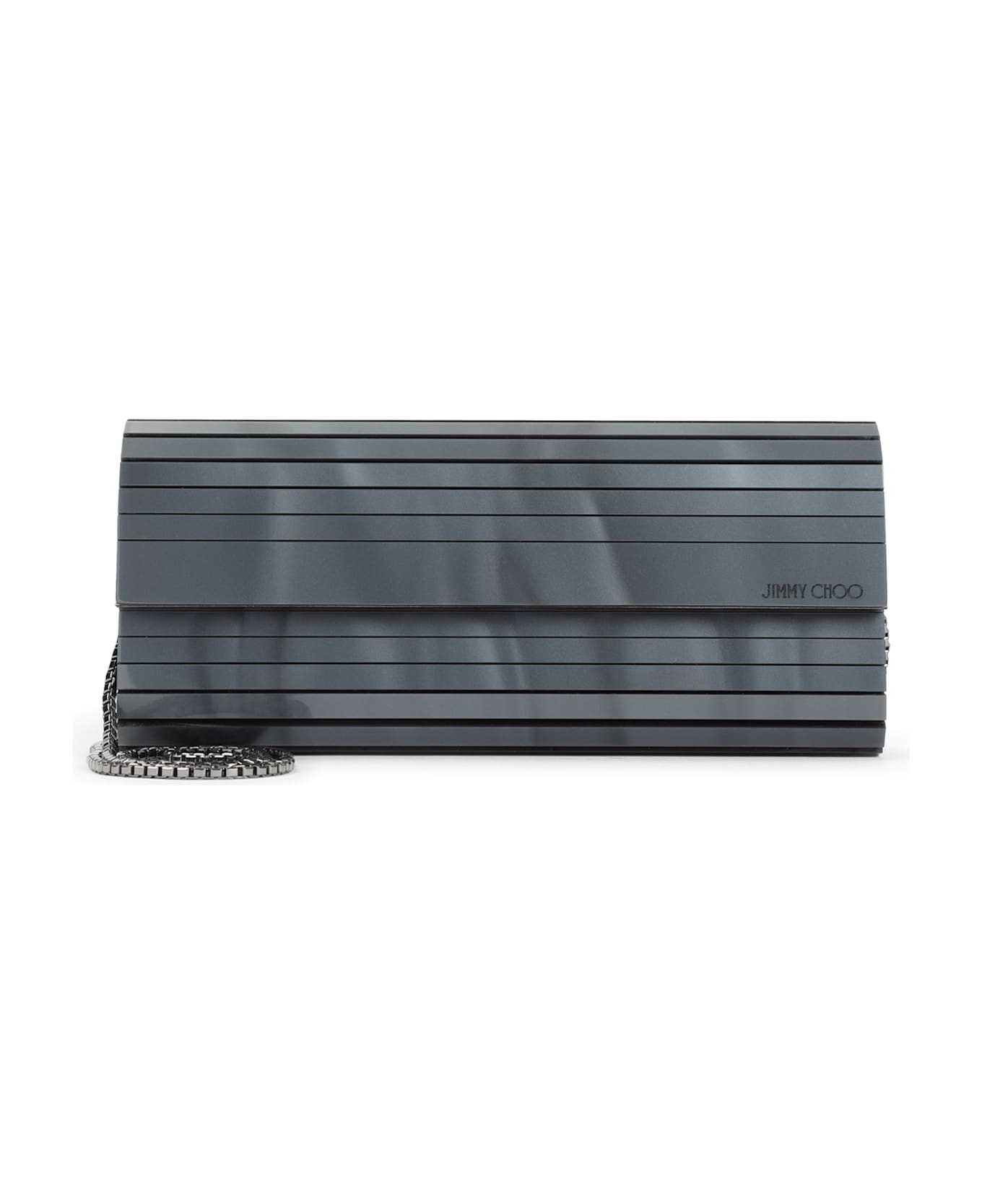 Jimmy Choo Mother Of Pearl Sweetie Clutch - Grey Mother Of Pearl