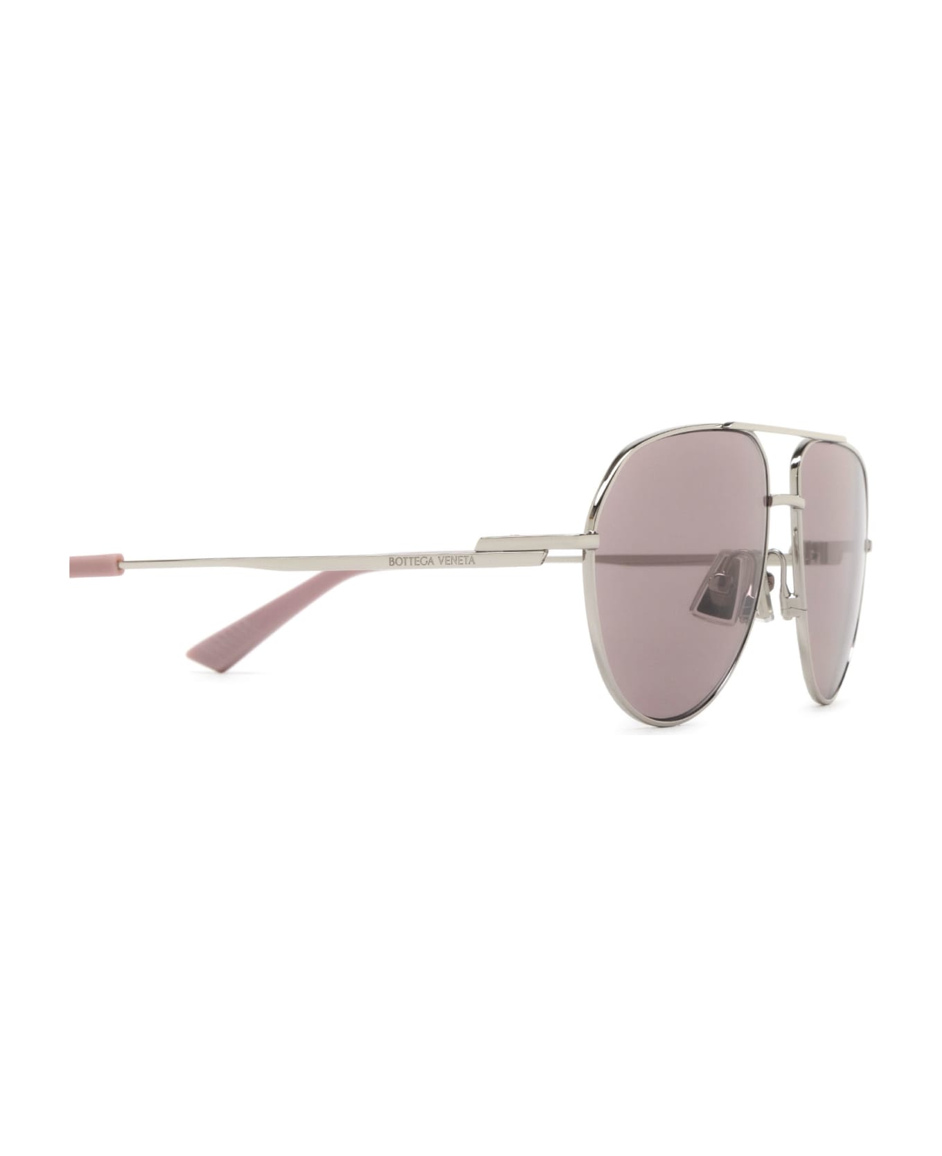 Bottega Veneta Eyewear Bv1302s Silver Sunglasses - Silver