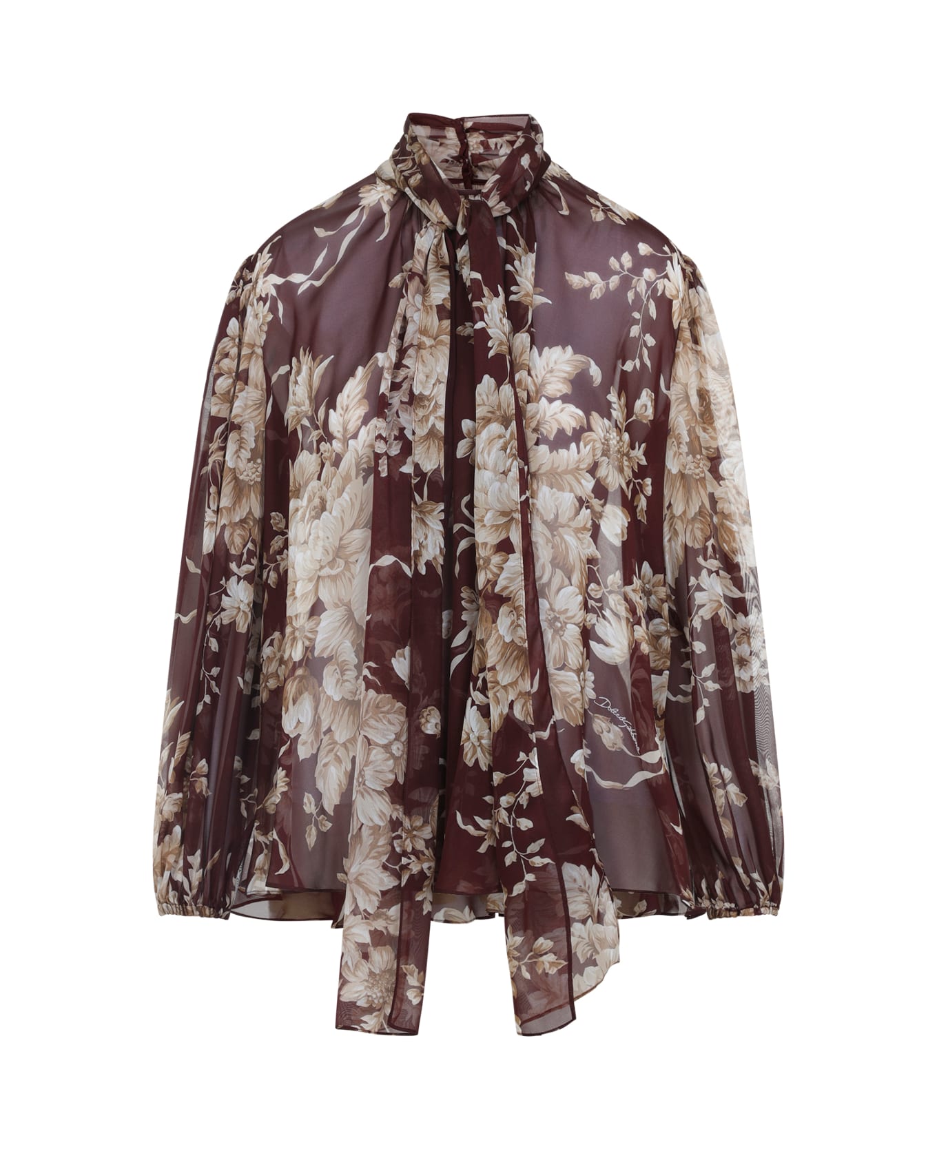 Dolce 
Gabbana Silk Shirt - Ox Rose Cretonne