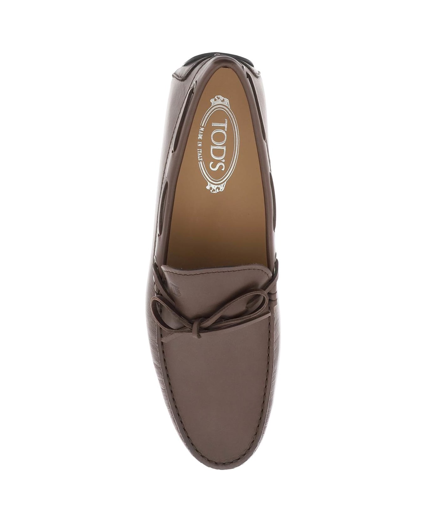 Tod's 'city Gommino' Loafers - MARRONE AFRICA (Brown) ローファー＆デッキシューズ