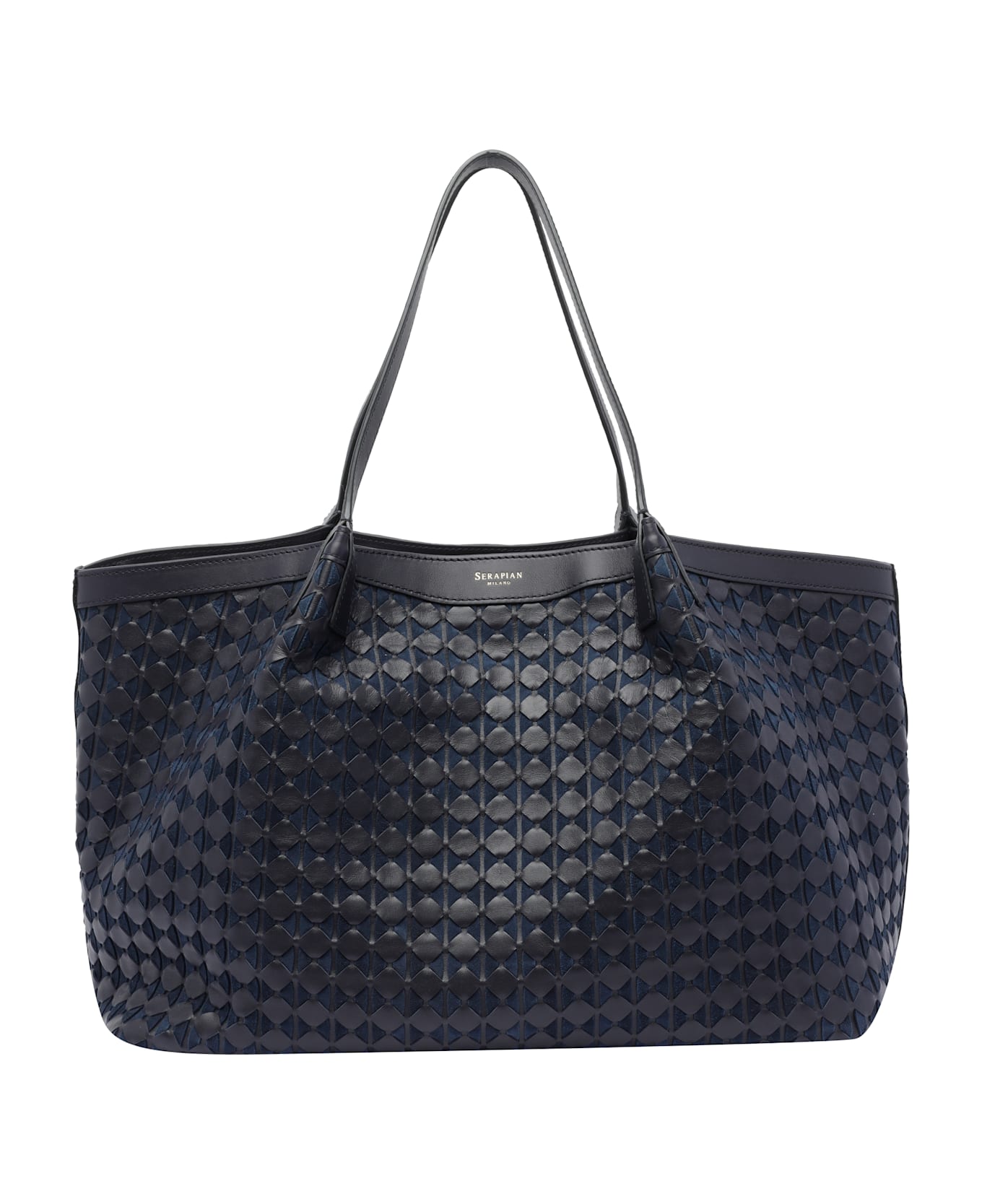 Serapian Secret Mosaico Shoulder Bag - Blue